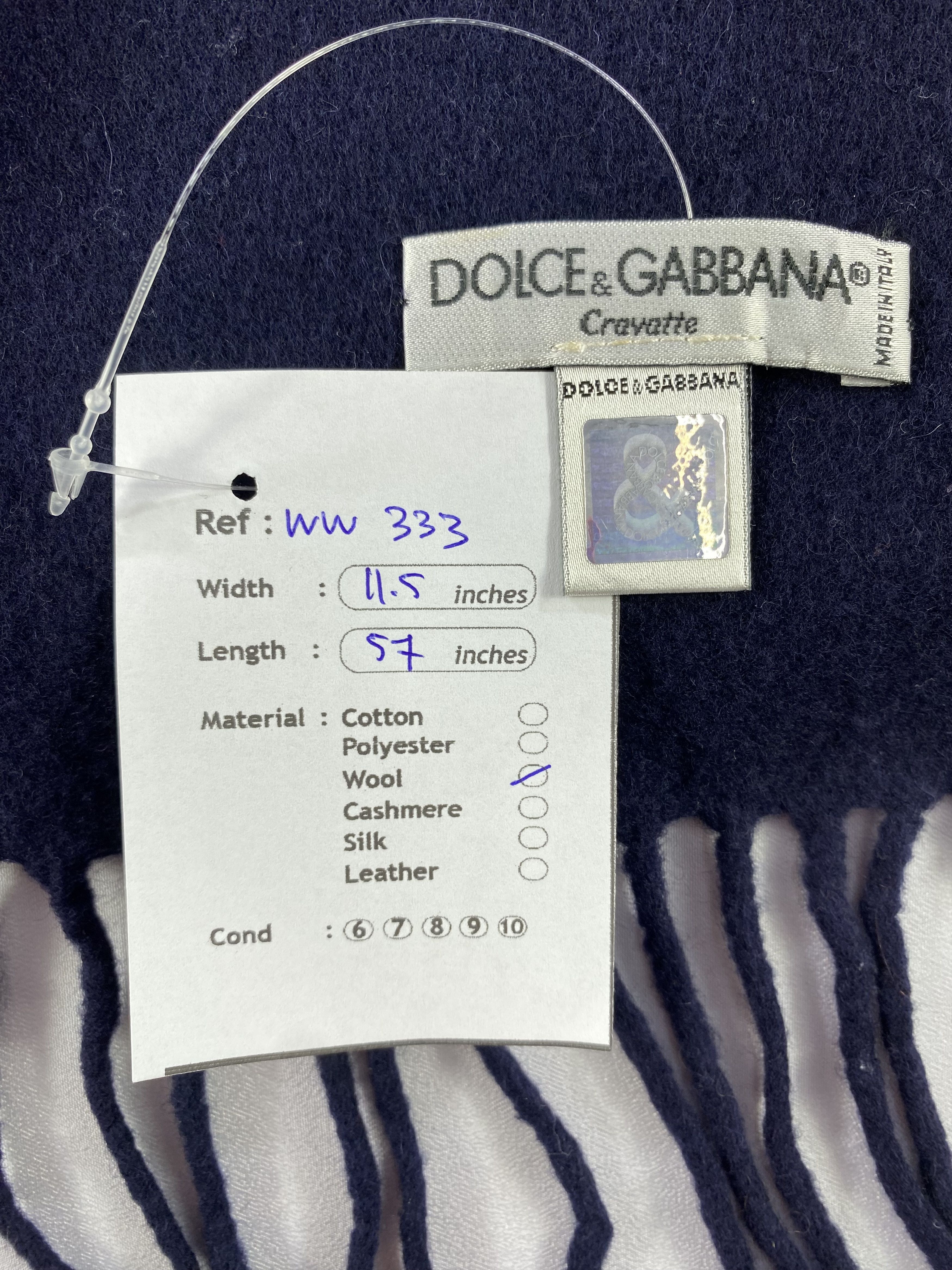 Dolce & Gabbana Dolce & Gabbana Scarf / Muffler / Neckwear - WW333 Size ONE SIZE - 6 Thumbnail