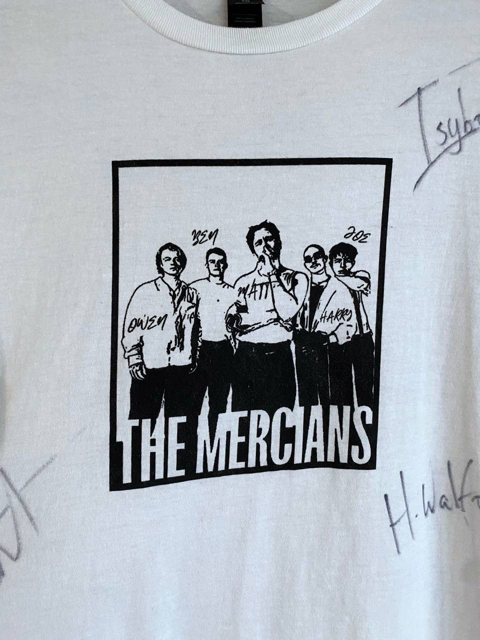 Band Tees The Mercians Rock Band Autograph Merchandise T-Shirt, Size M Size US M / EU 48-50 / 2 - 5 Thumbnail