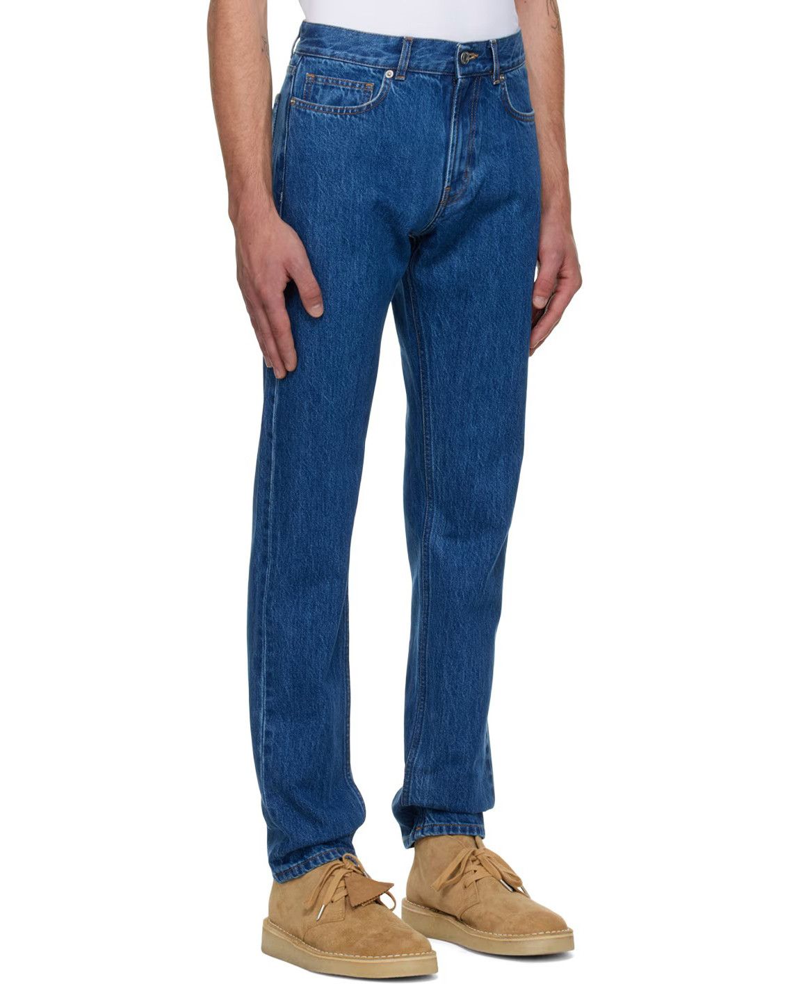 Norse Projects Vintage Indigo Slim Denim Jeans SS22 Size US 31 - 16 Thumbnail