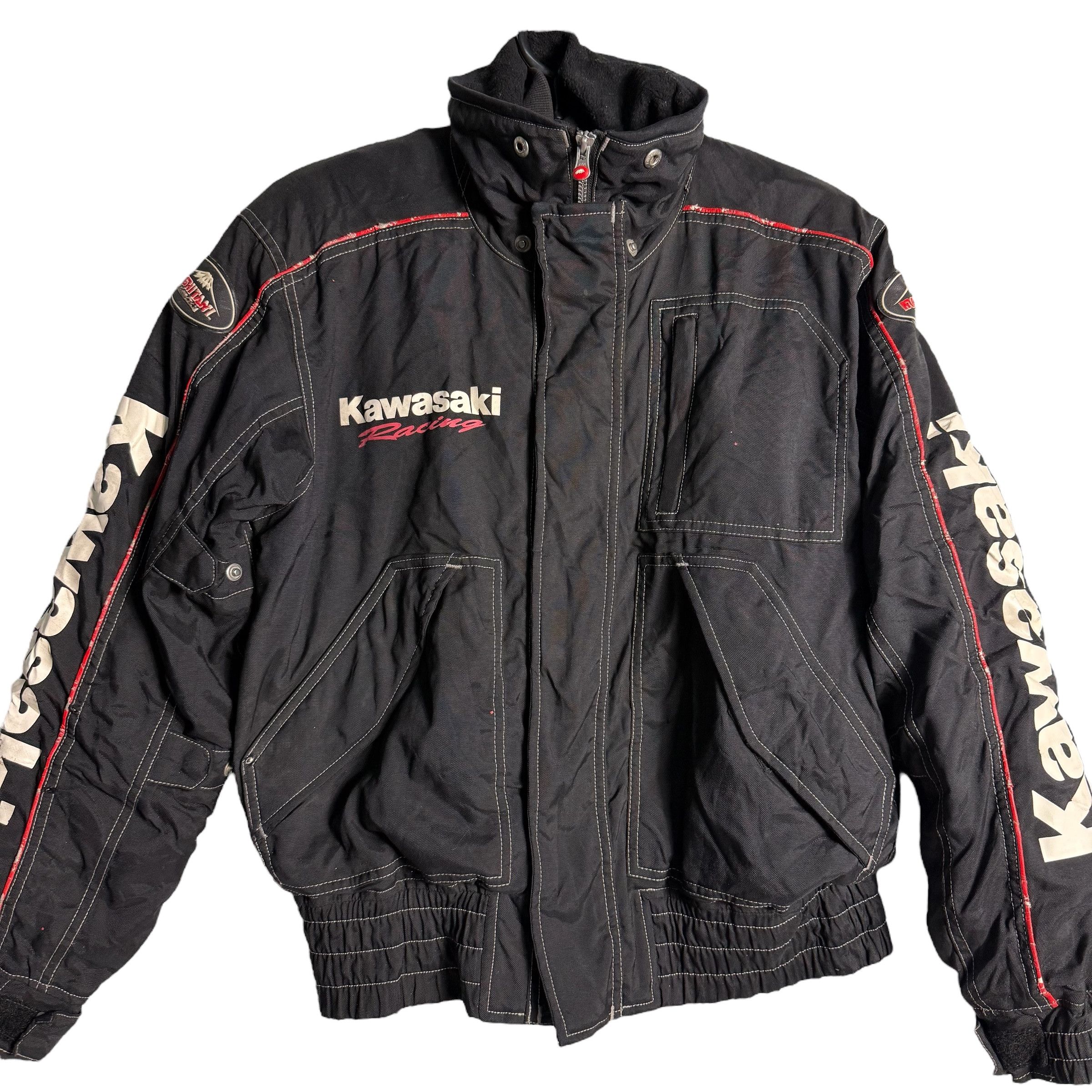 Sports Specialties 🔥RARE🔥Vintage Kawasaki Racing x Kushitani Hamamatsu Jacket Size US M / EU 48-50 / 2 - 2 Thumbnail