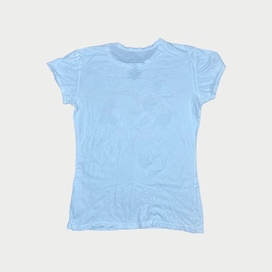 Disney Vintage Y2K Disne | Minnie & Mickey Heart Crystals | XL Size XL / US 12-14 / IT 48-50 - 3 Thumbnail