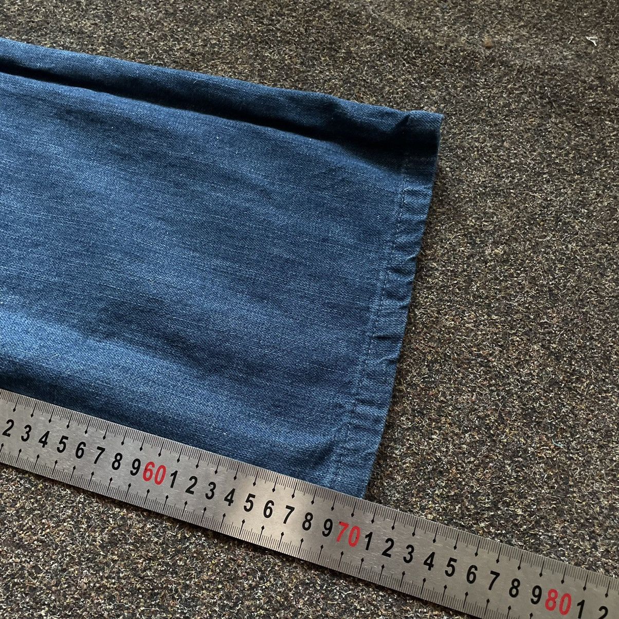 Vintage Vintage 90s Y2K Baggy Wide Leg Jeans Light Wash Grunge 26 Size 26" / US 2 / IT 38 - 8 Thumbnail