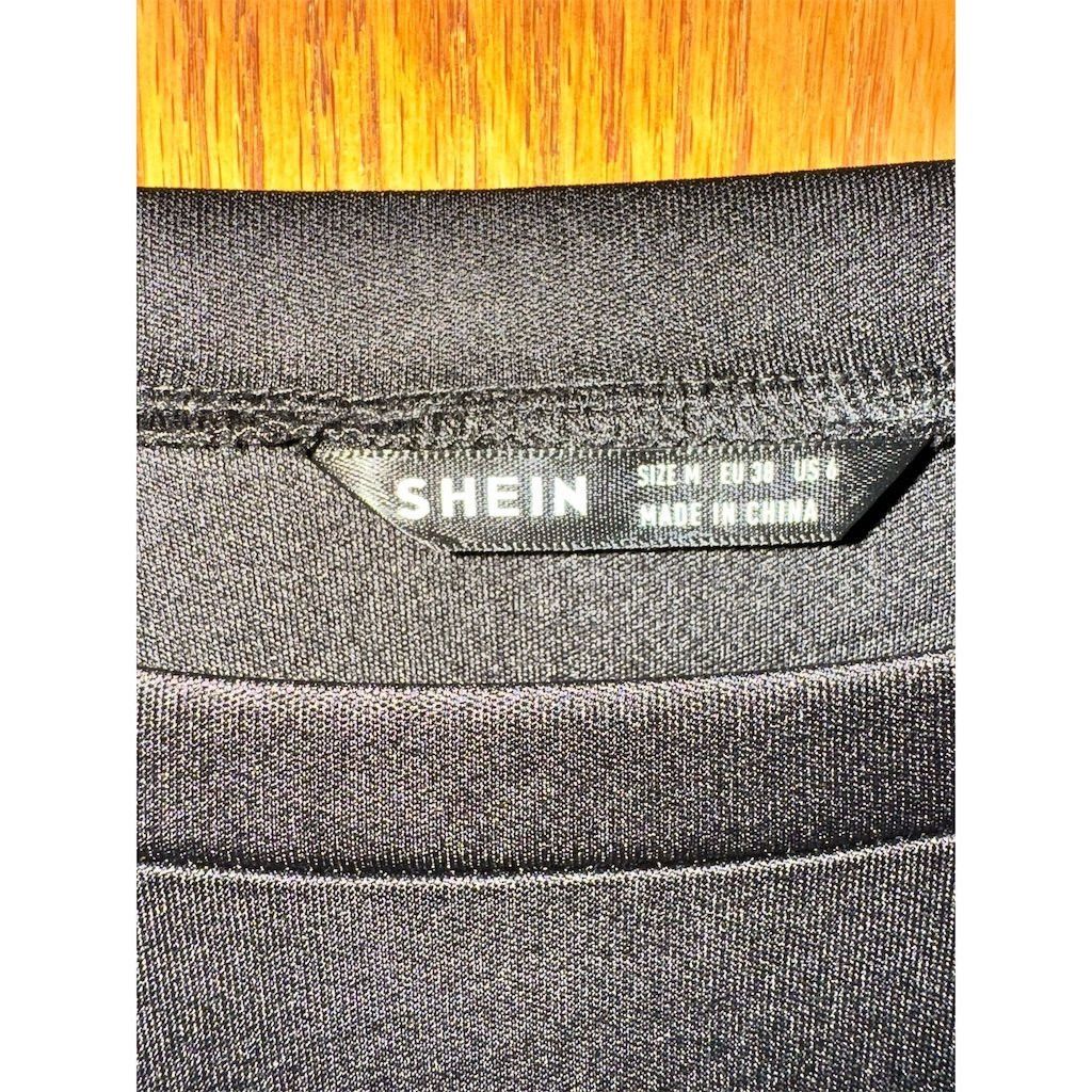 Shein SHEIN Women's Black Ruched Drawstring Bodycon Mini Dress Si Size M / US 6-8 / IT 42-44 - 4 Thumbnail