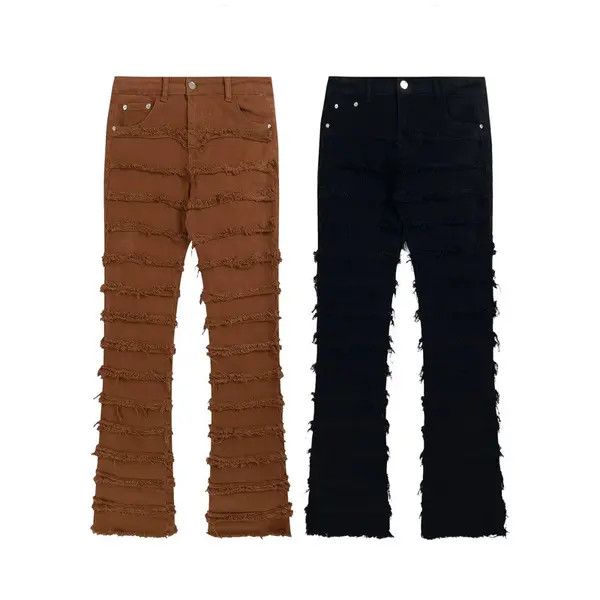 Vintage Yuuka x Hatsu yuppie ripped flared punk damaged jeans Size US 30 / EU 46 - 8 Thumbnail