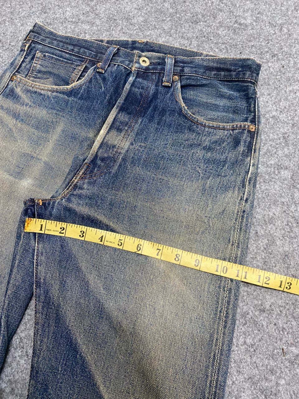 Kapital Vintage Levis 501xx Ww2 Selvedge Redline Distressed Denim Size US 30 / EU 46 - 8 Thumbnail