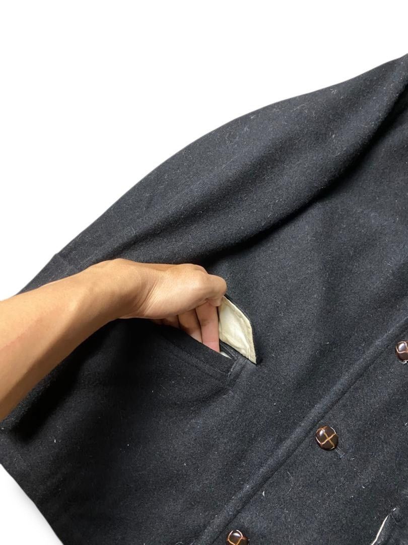 Japanese Brand Three Stones Throw Wool Buttoned Jacket (173) Size US L / EU 52-54 / 3 - 4 Thumbnail