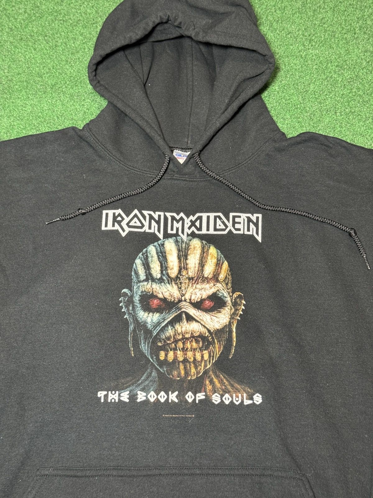 Band Tees Iron Maiden Book Of Souls Metal Band Grunge 2XL Black Hoodie Size US XXL / EU 58 / 5 - 2 Thumbnail