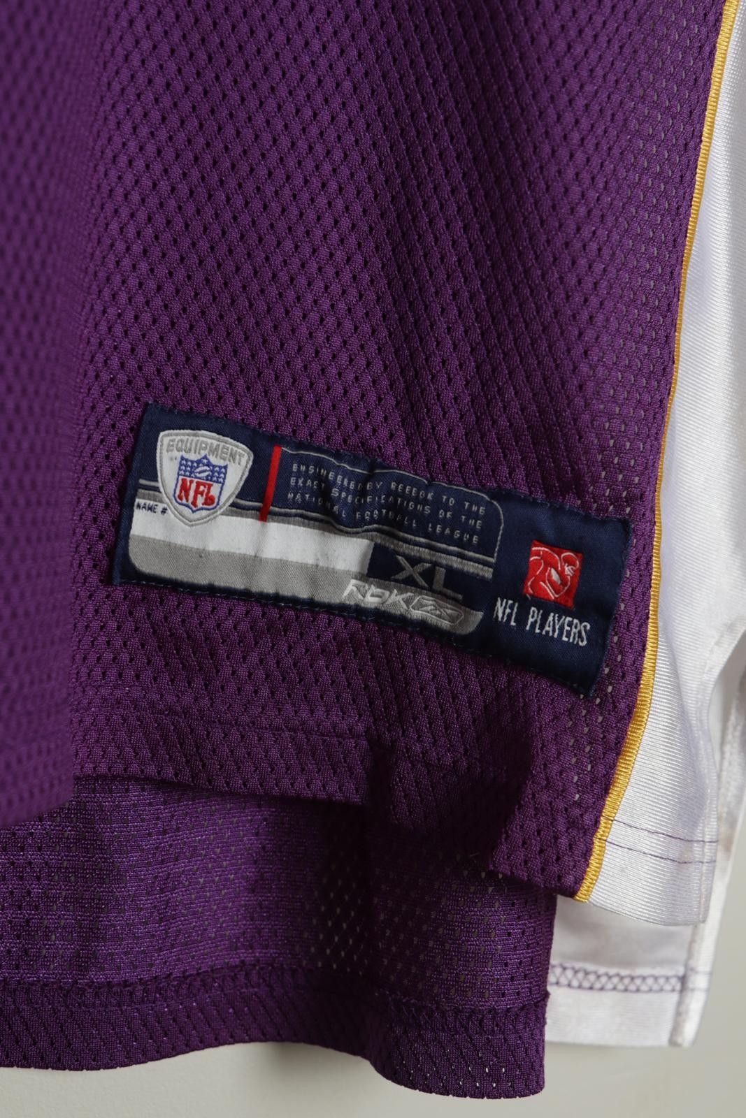 Reebok 08 Reebok NFL Equipment Vikings Peterson #28 Football Jersey Size ONE SIZE - 4 Thumbnail