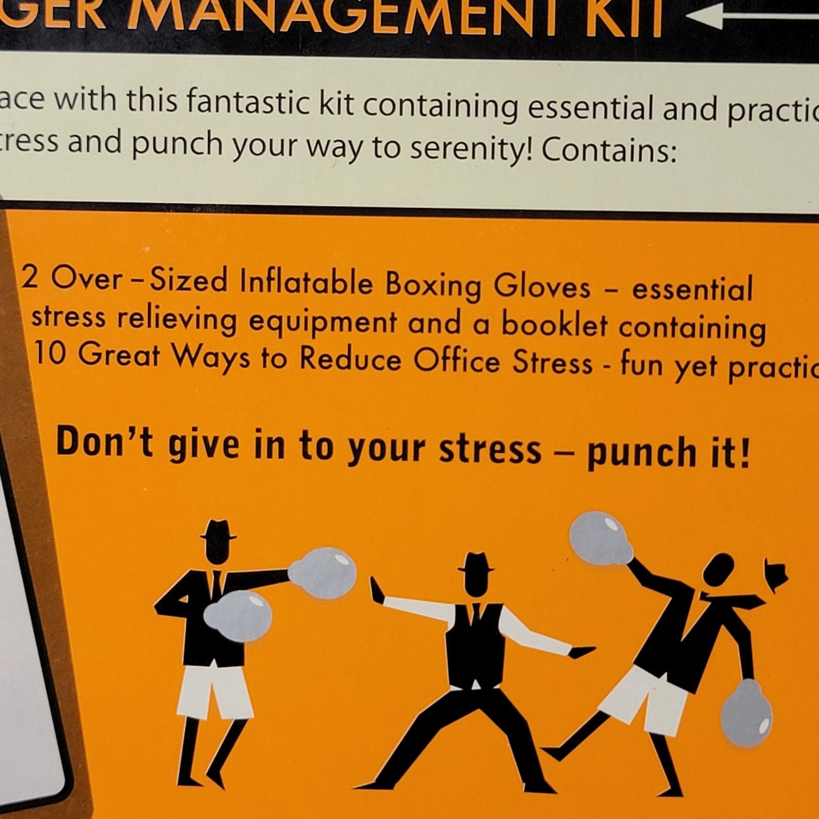 Other Office Anger Mgt Kit: Giant Inflatable Boxing Glove Set -NEW Size ONE SIZE - 4 Thumbnail