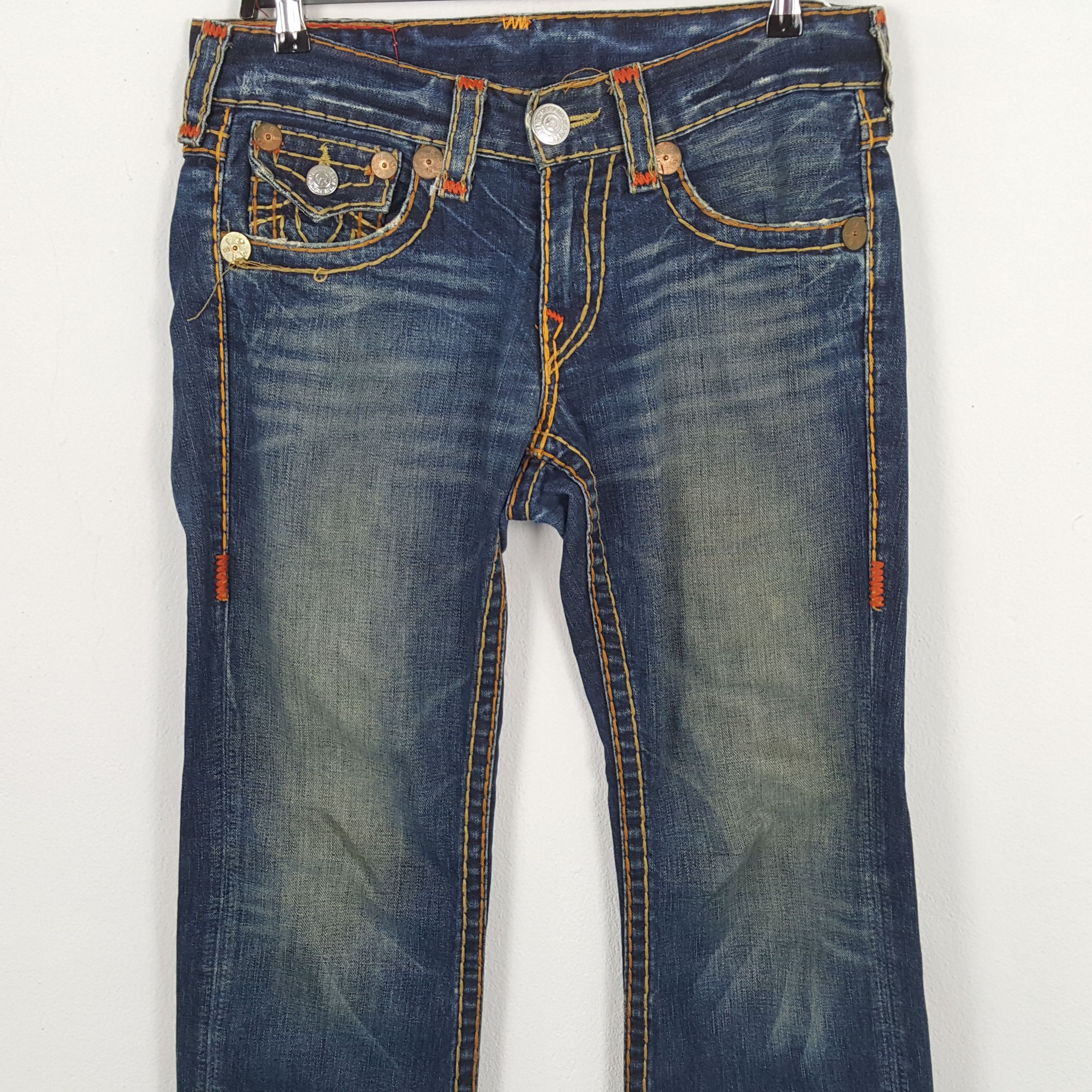 True Religion × Vintage TRUE RELIGION Daily Streetwear Fashion Style Jeans Size US 33 - 5 Thumbnail