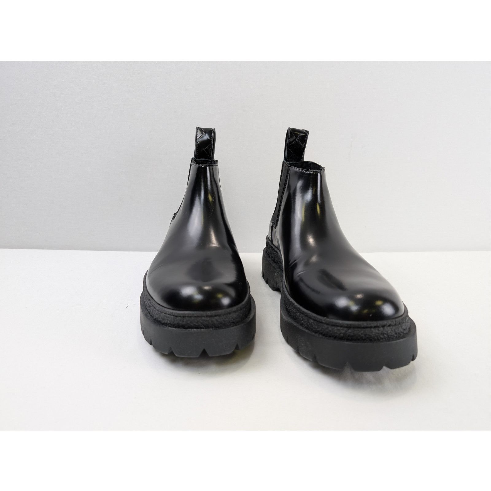 Bottega Veneta o1rshd1 Texas Calf Highway Ankle Boots in Black Size US 9 / EU 42 - 5 Thumbnail