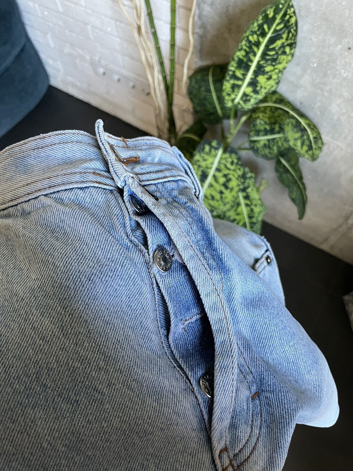 Diesel Vintage Diesel Jeans Dirty Pants Faded Denim Distressed Y2K Size US 28 / EU 44 - 15 Thumbnail