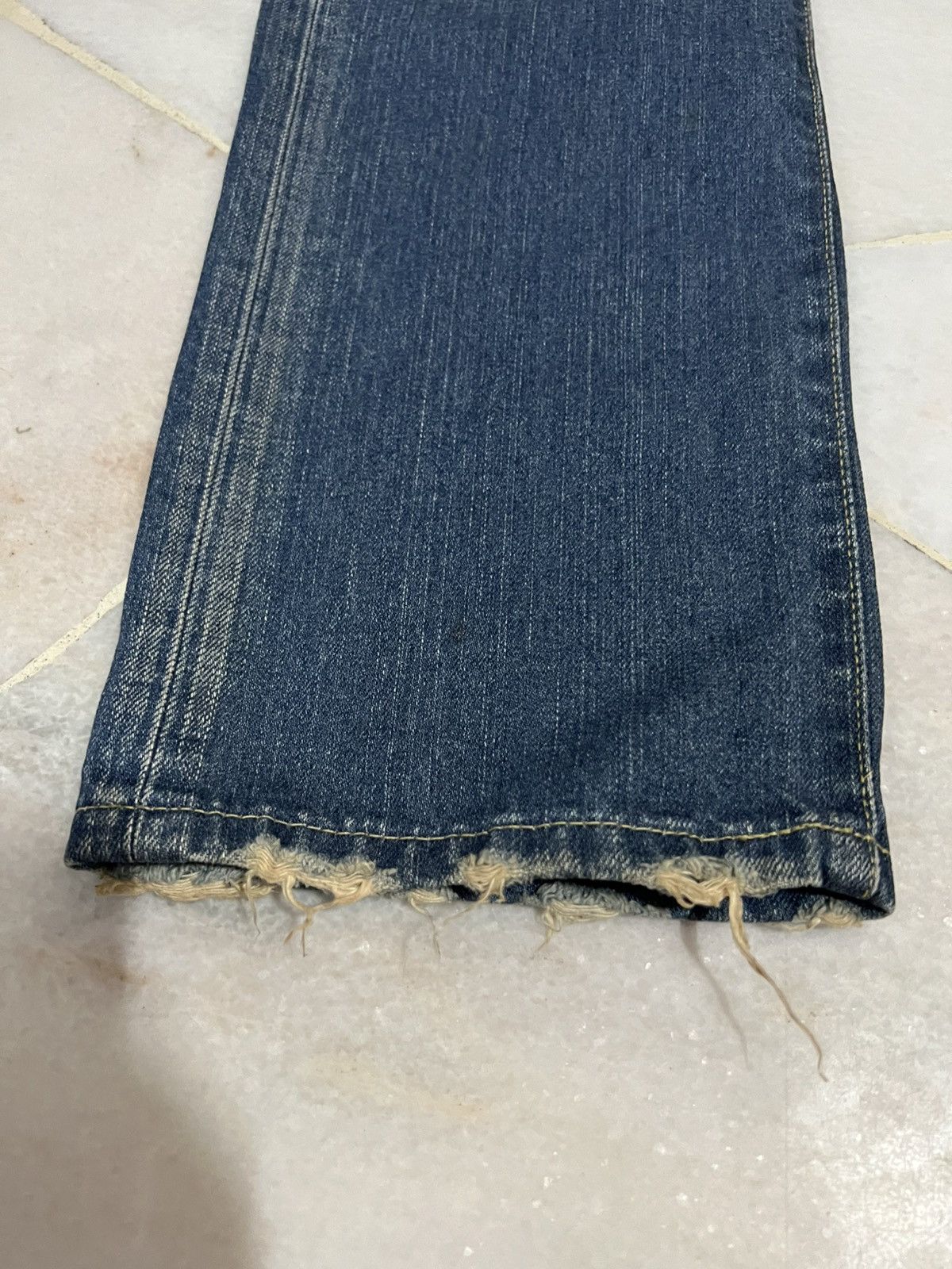 If Six Was Nine × Levi's × Levi's Vintage Clothing 🌈Vintage Levis 505 Distressed Faded Jeans Size US 32 / EU 48 - 6 Thumbnail