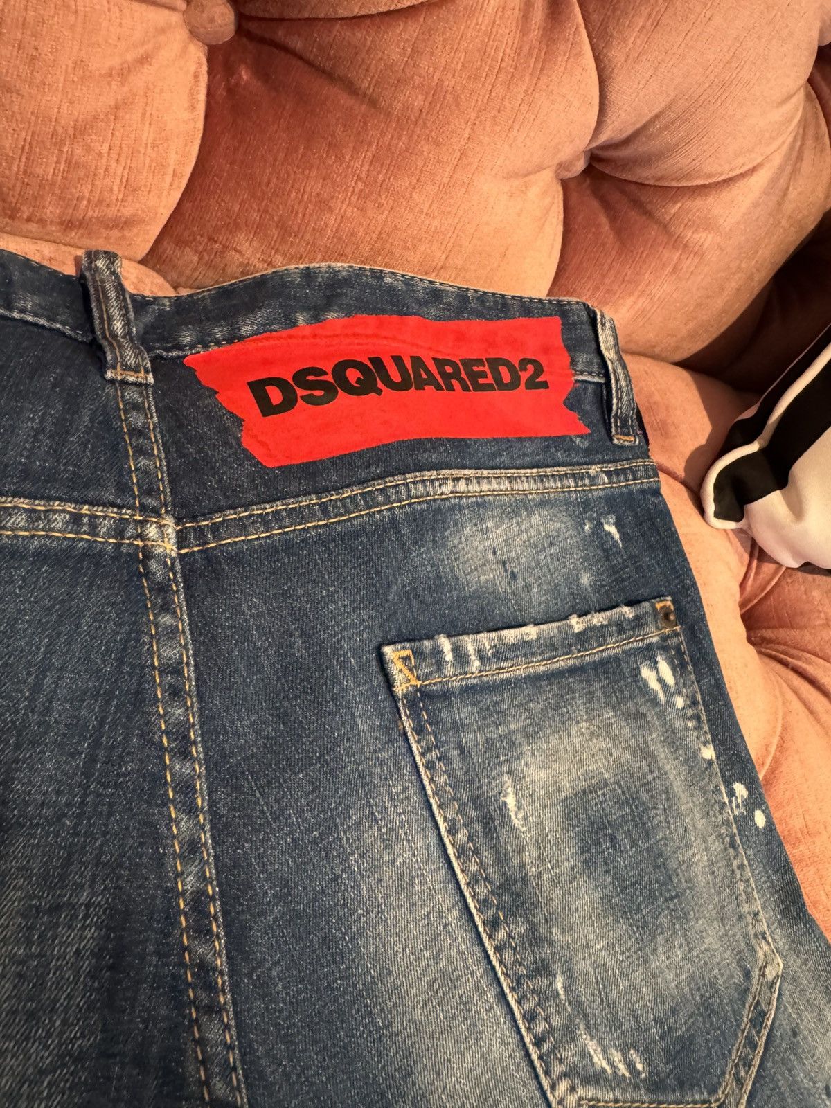 Dsquared2 Dsquared2 blue denim jeans with details Size US 28 / EU 44 - 5 Thumbnail