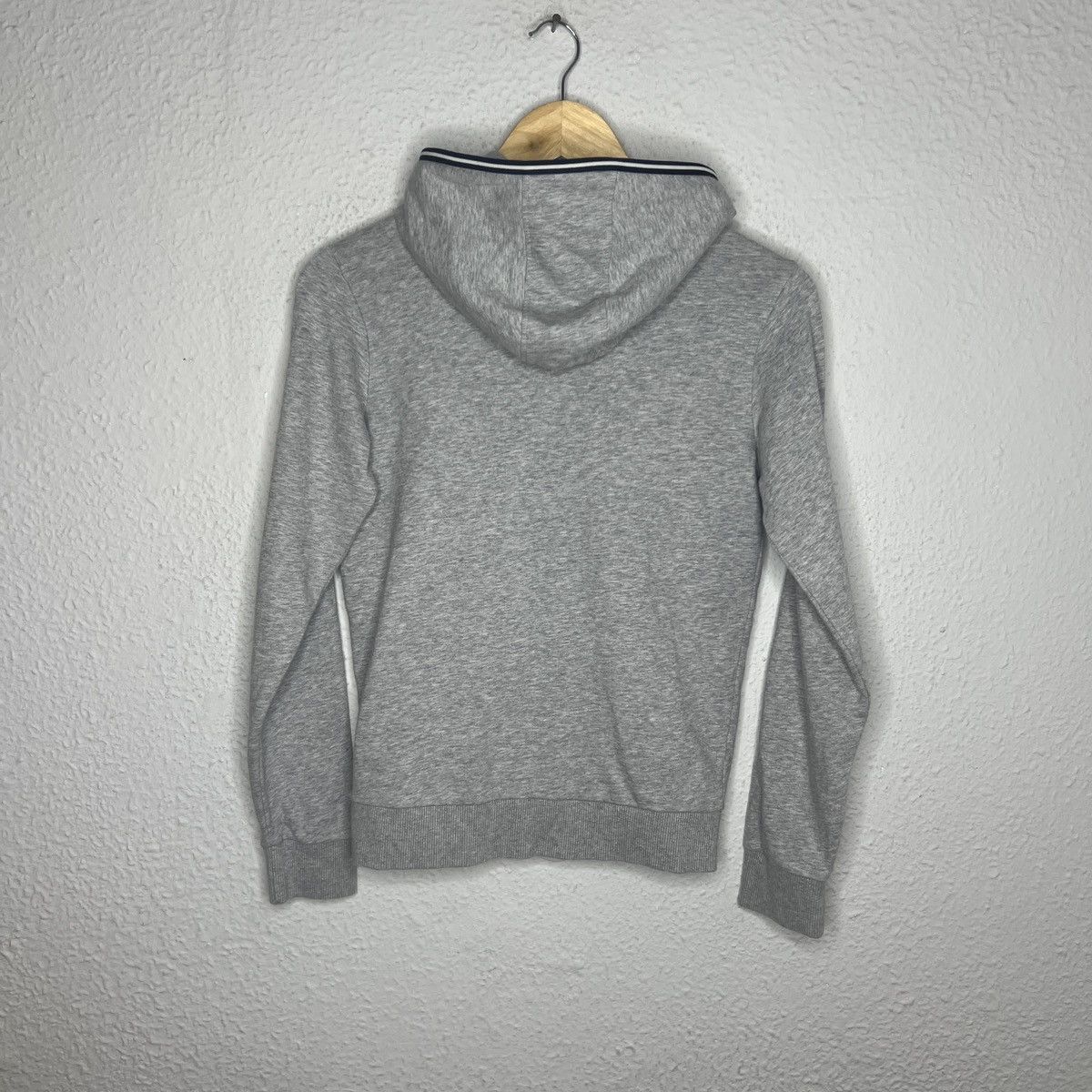 Designer × Moncler Moncler Nylon Pocket Zip Up Hoodie Grey Logo Sleeve Size XS / US 0-2 / IT 36-38 - 11 Thumbnail