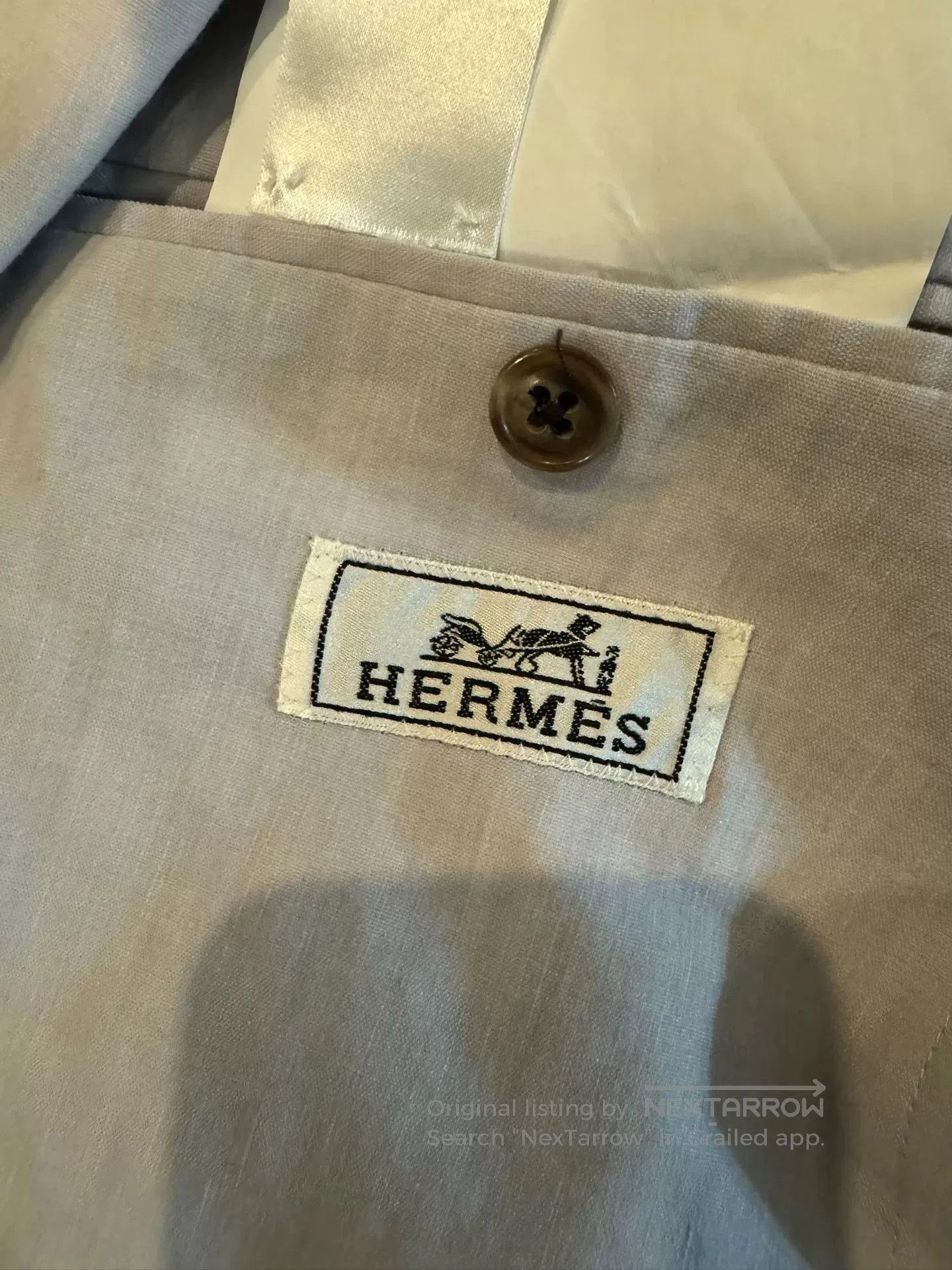 Hermes hermes men's tailored unlined linen blazer. Size US M / EU 48-50 / 2 - 4 Thumbnail