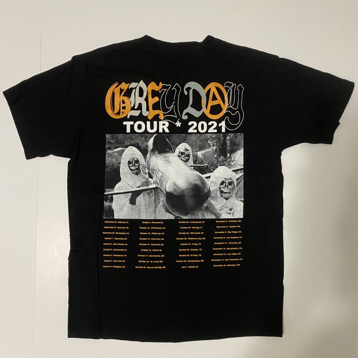 G59 Records G59 Grey Day 2021 Tour Tee Size US M / EU 48-50 / 2 - 1 Thumbnail