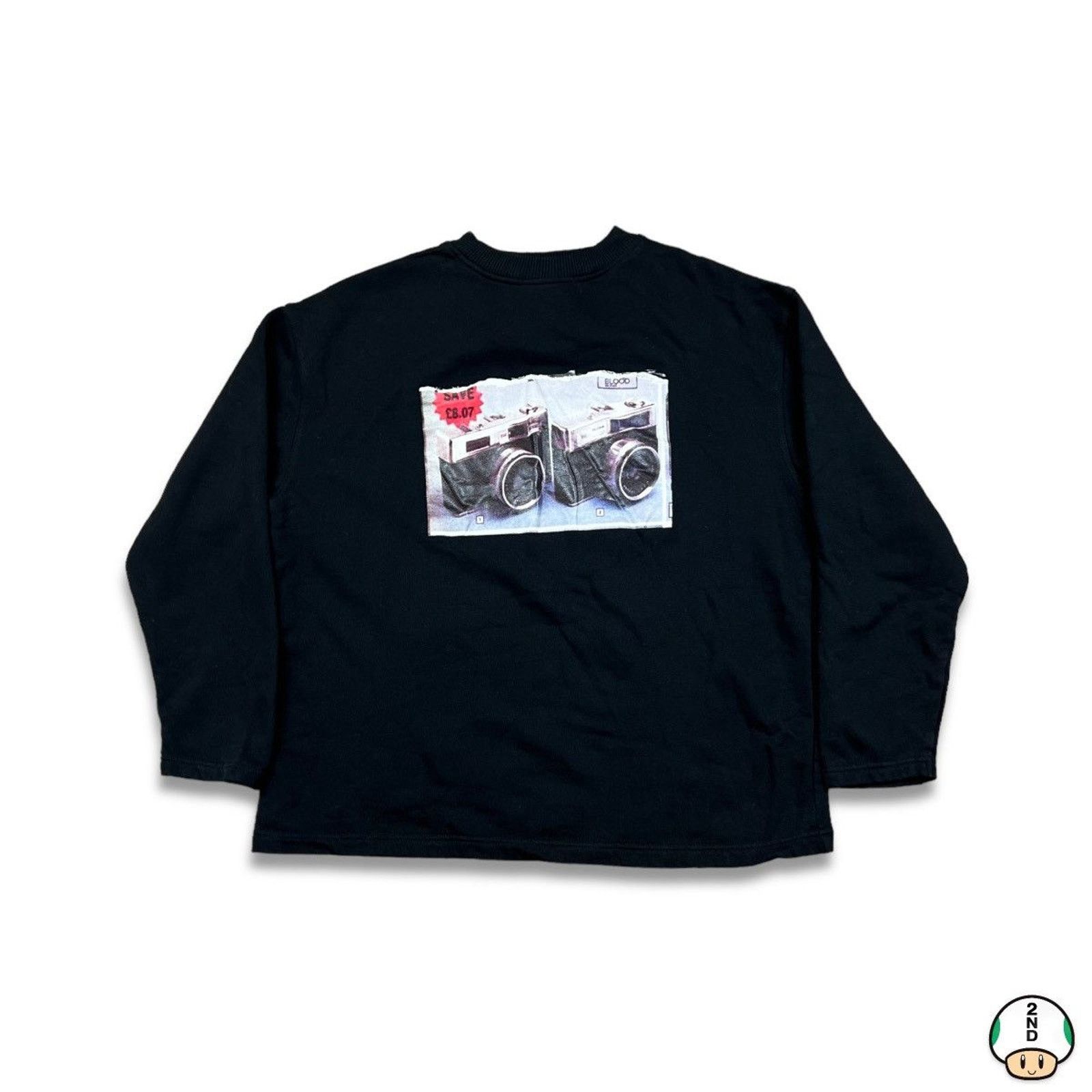 Blood Brother Blood Brother Camera Sweatshirt Graphic Streetwear Pullover Size US S / EU 44-46 / 1 - 1 Thumbnail