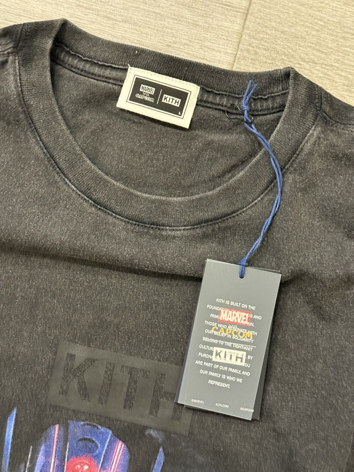 Kith KITH Marvel vs. Capcom Infinite Vintage Tee Black Sz L Large Size US L / EU 52-54 / 3 - 4 Thumbnail