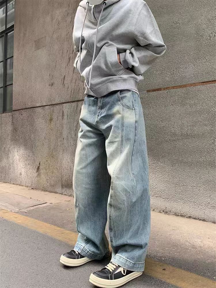 Vintage Vintage washed machete baggy jeans Size US 32 / EU 48 - 1 Thumbnail