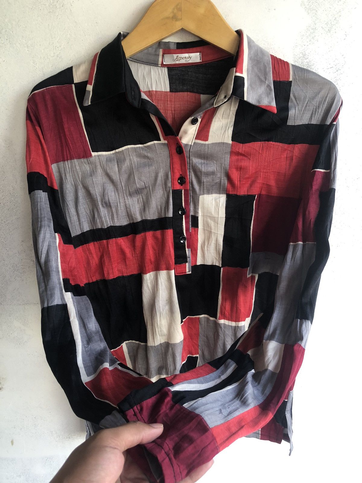 Yohji Yamamoto Multi Button Shirt Aspenny Issey Style Size US M / EU 48-50 / 2 - 3 Thumbnail