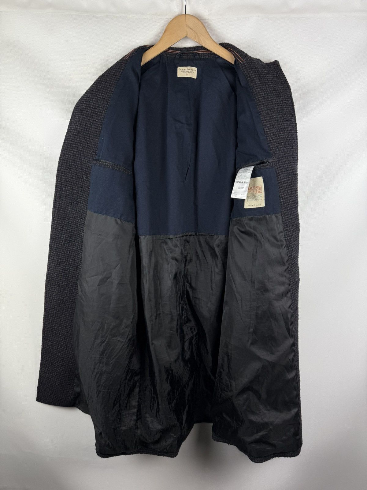 Nudie Jeans Nudie Jeans Co Waldo Recycled Check Wool Coat Jacket Size M Size US M / EU 48-50 / 2 - 20 Thumbnail
