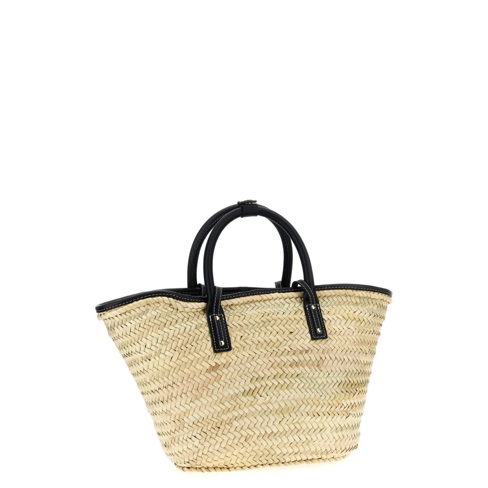 Jacquemus JACQUEMUS Le Panier Soli Black Top Handle Bag New & Authenti Size ONE SIZE - 2 Thumbnail