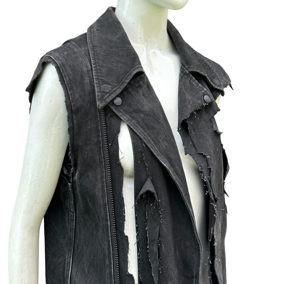 RUDE GALLERY Vintage Rude Gallery Black Distressed Thrashed Punk Bikers Size US M / EU 48-50 / 2 - 3 Thumbnail