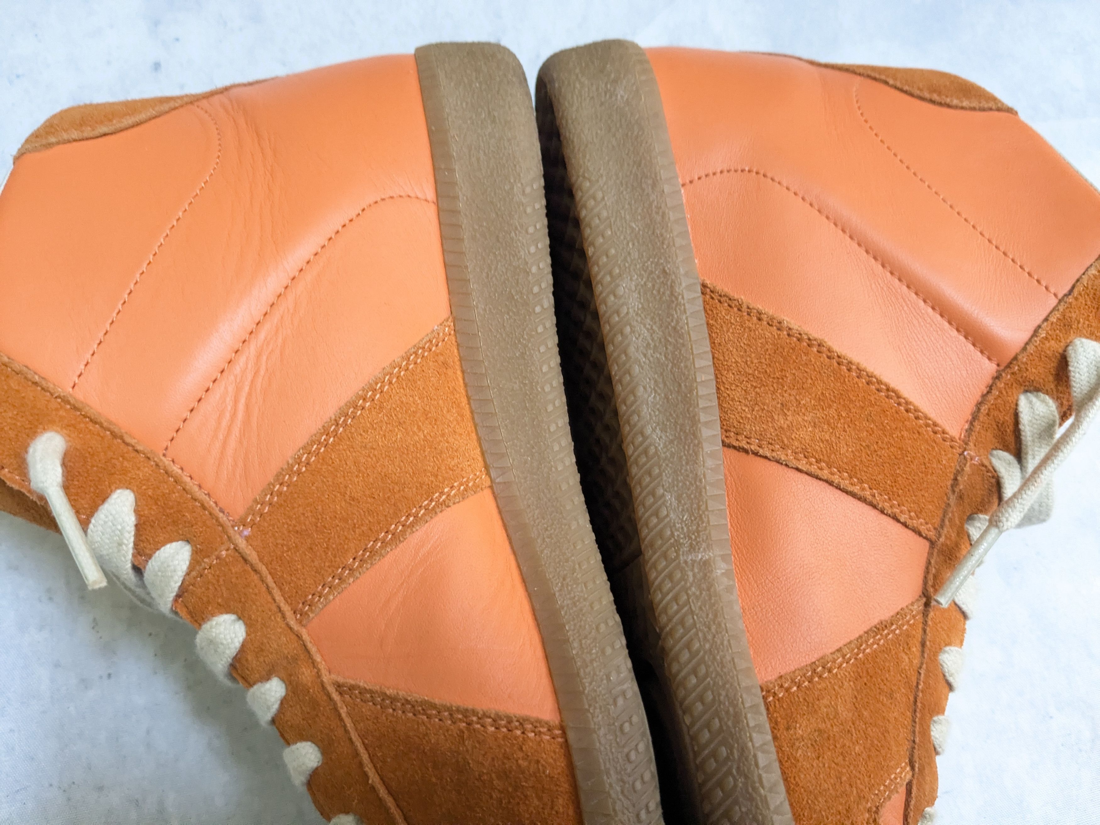 Maison Margiela Maison Margiela Replica GAT Orange 8 41 High Tops Gum Size US 8 / EU 41 - 15 Thumbnail
