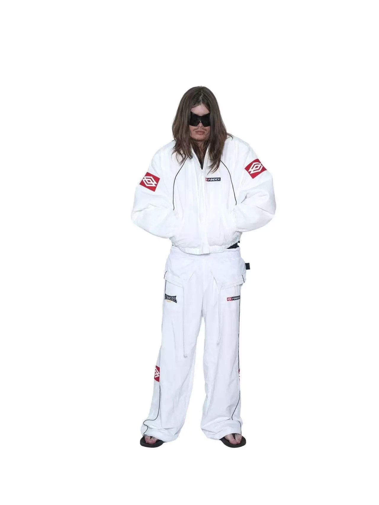 PROJECT G/R PROTOCOL INDEX EXAGGERATED SHOULDER AIR JACKET-WHITE Size US M / EU 48-50 / 2 - 13 Thumbnail