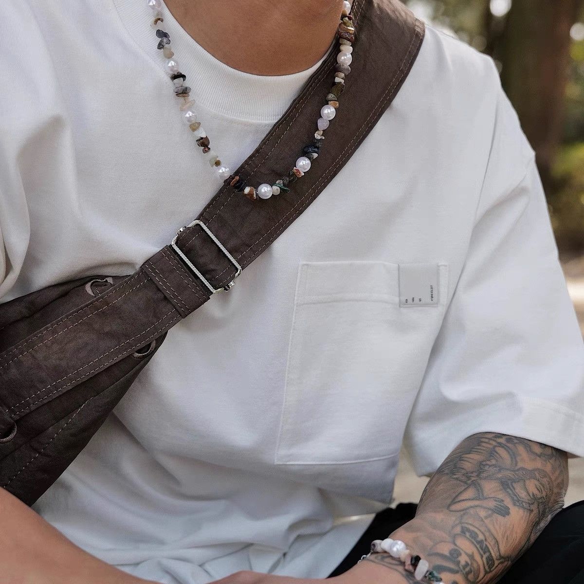 Japanese Brand × Vintage Retro punk necklace Size ONE SIZE - 2 Thumbnail