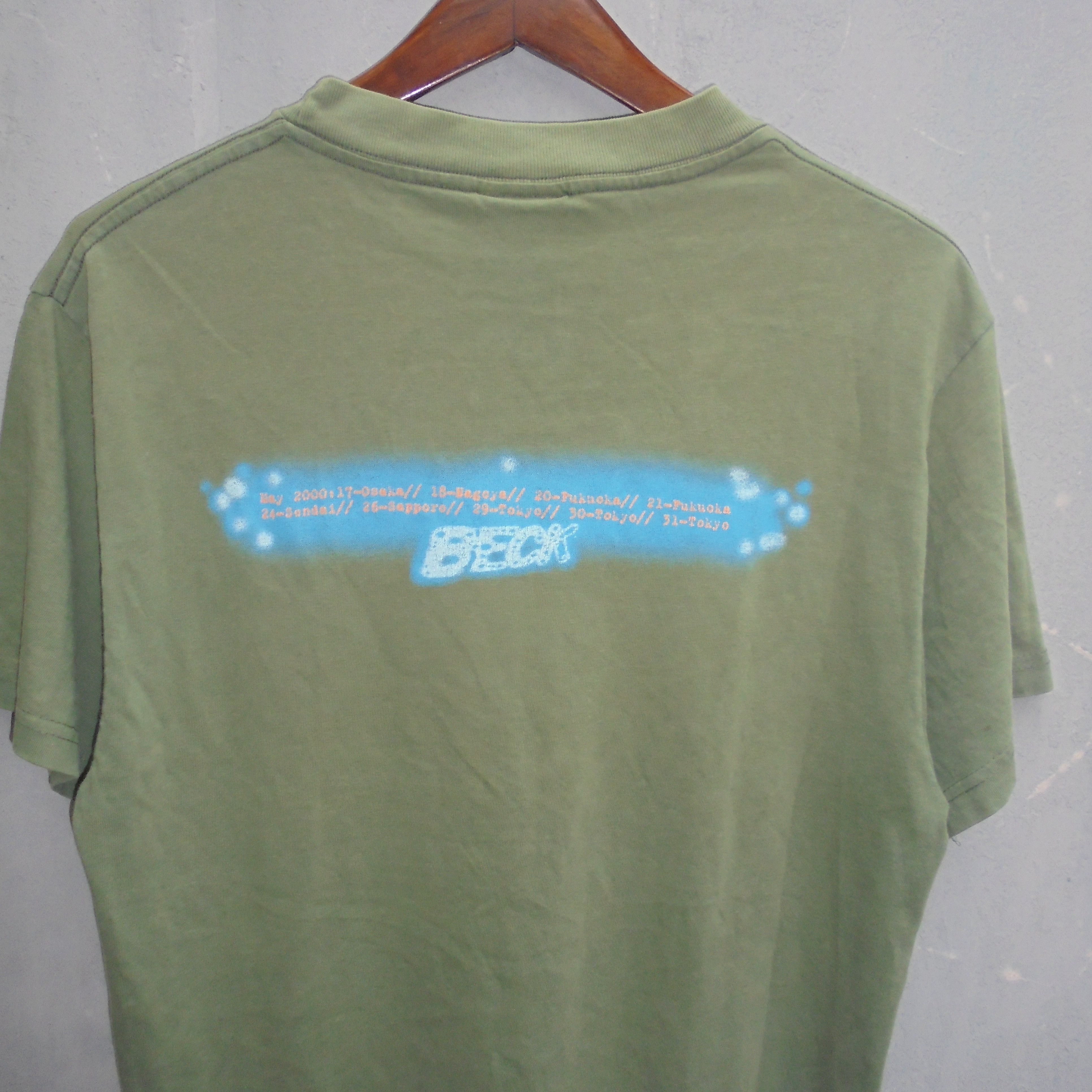 Band Tees Vintage Beck Midnite Vultures Japan Tour 2000s Size US M / EU 48-50 / 2 - 8 Thumbnail