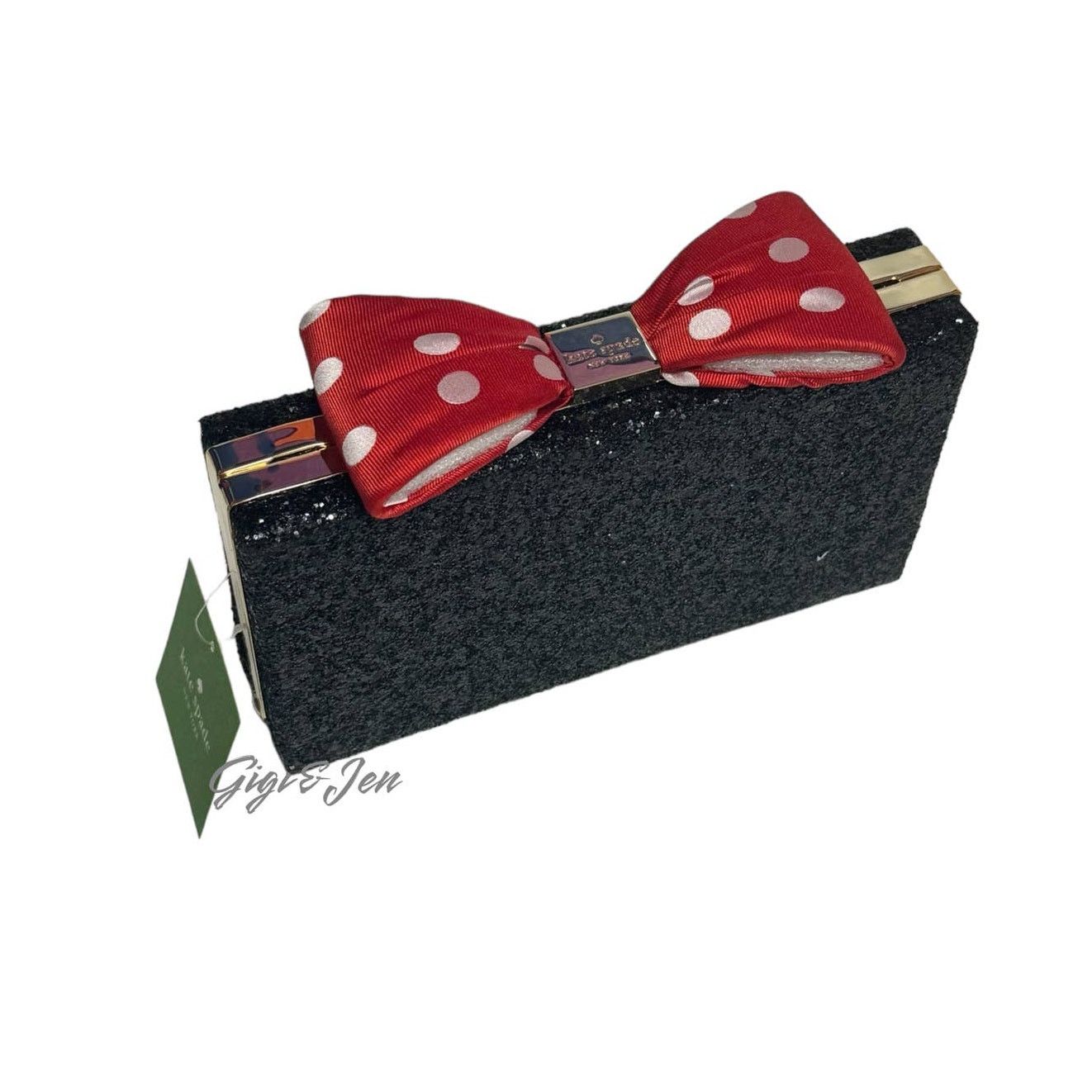 Kate Spade Kate Spade minnie mouse minnie bow clasp Clutch Bag Size ONE SIZE - 2 Thumbnail