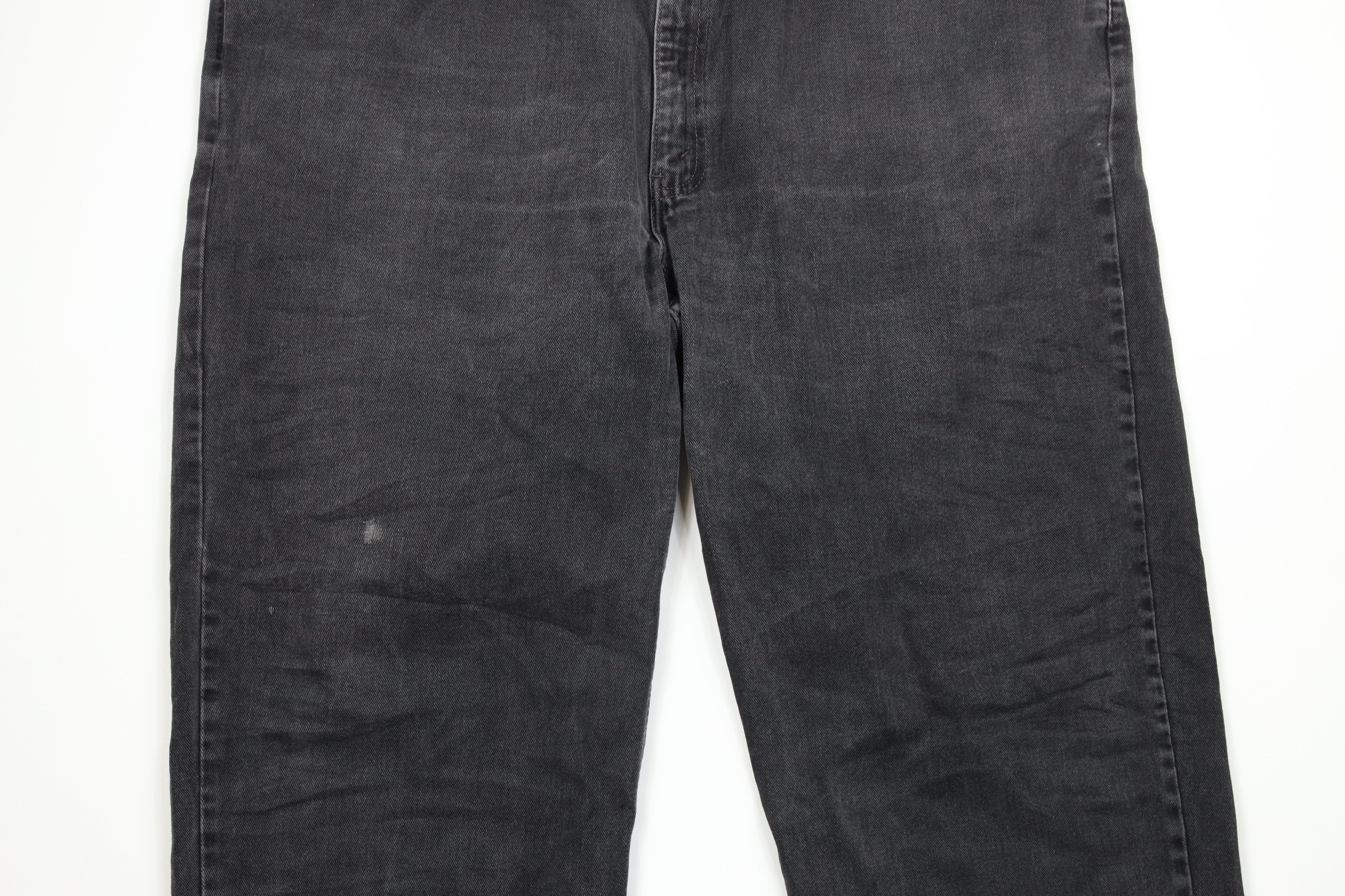 Levi's × Vintage Vintage Y2K 2000 Levis 550 Relaxed Fit Denim Jeans Black USA Size US 44 / EU 60 - 3 Thumbnail
