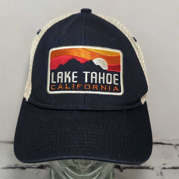 Vintage Lake Tahoe California Patch Hat Adjustable Ball Cap | Grailed