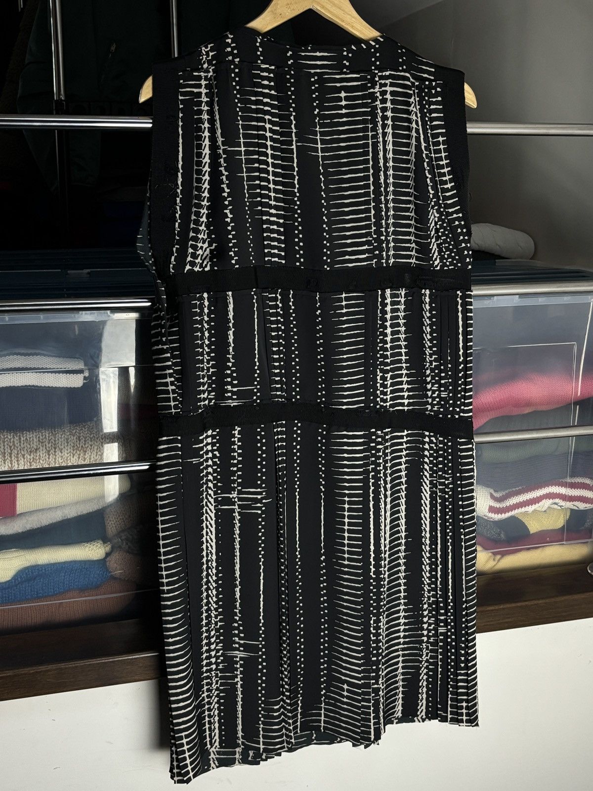 Bottega Veneta Bottega Veneta Luxury Midi Dress Asymmetrical Designer Size M / US 6-8 / IT 42-44 - 6 Thumbnail