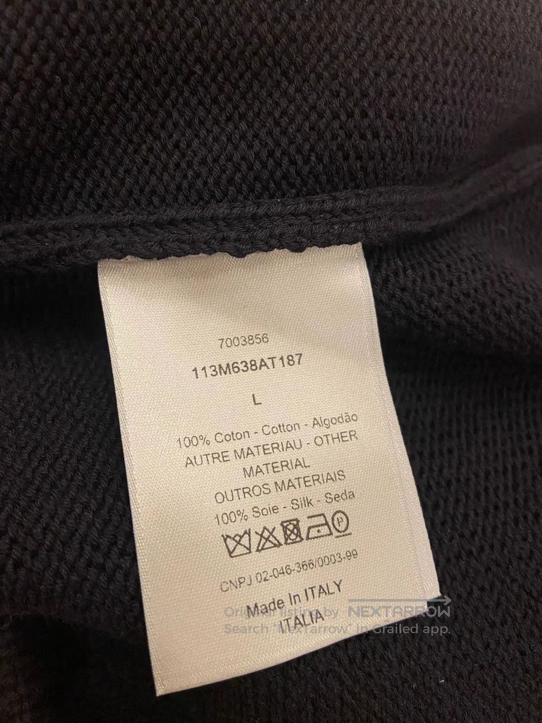 Dior dior logo sweater in navy blue. Size US L / EU 52-54 / 3 - 6 Thumbnail