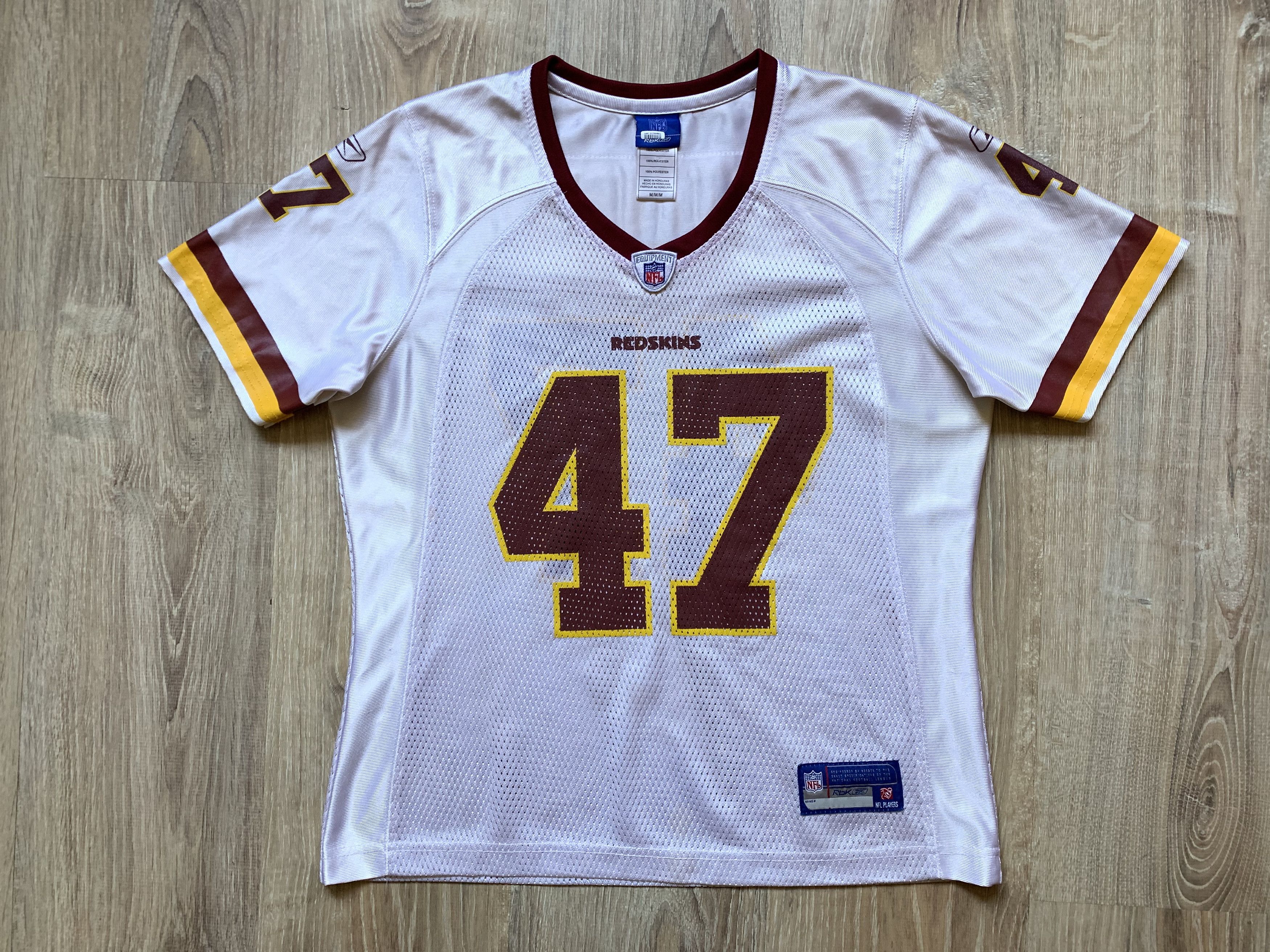 NFL × Reebok × Vintage Reebok NFL Washington Redskins Chris Cooley #47 Jersey Size M / US 6-8 / IT 42-44 - 1 Thumbnail