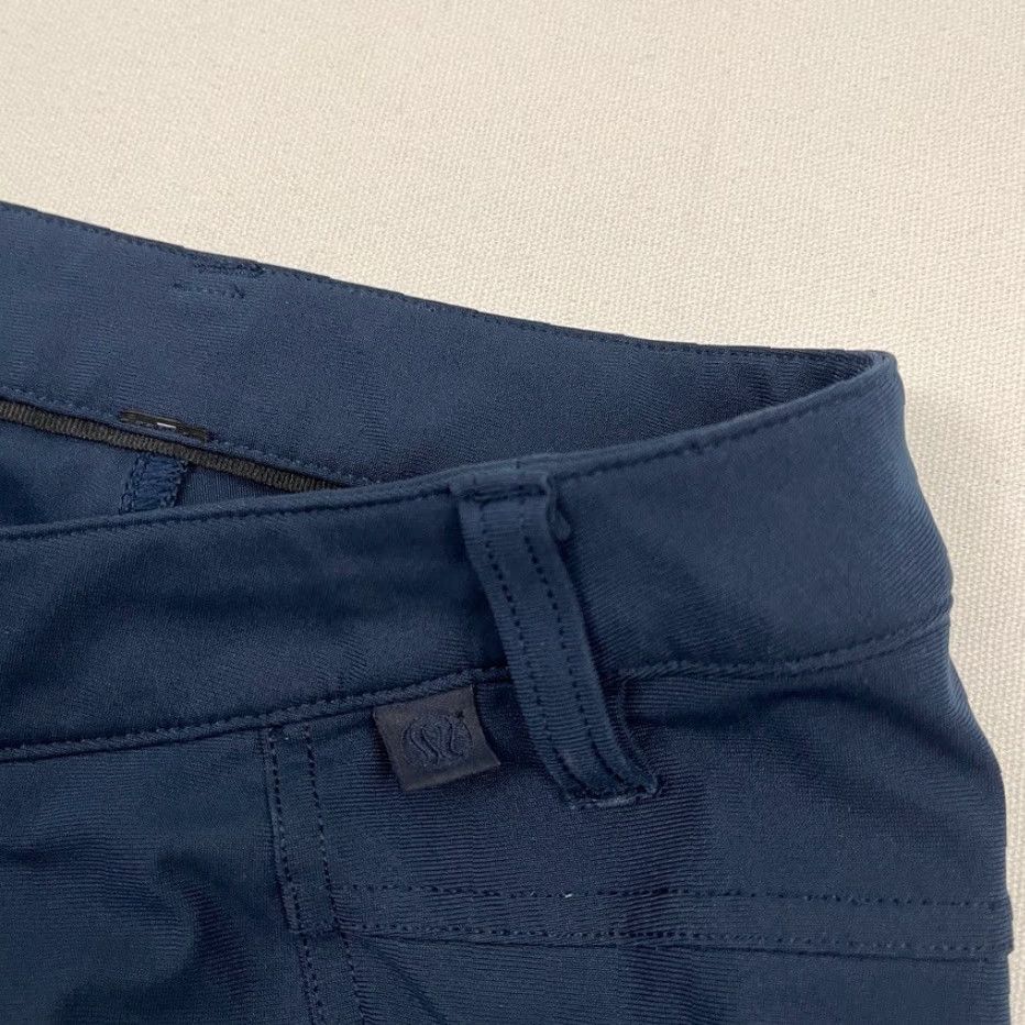 Lululemon Lululemon ABC Pants Mens 36 x 27 Blue Chino Slim Straight 5-Pocket Pockets Breathable Easy Care Size US 36 / EU 52 - 2 Thumbnail