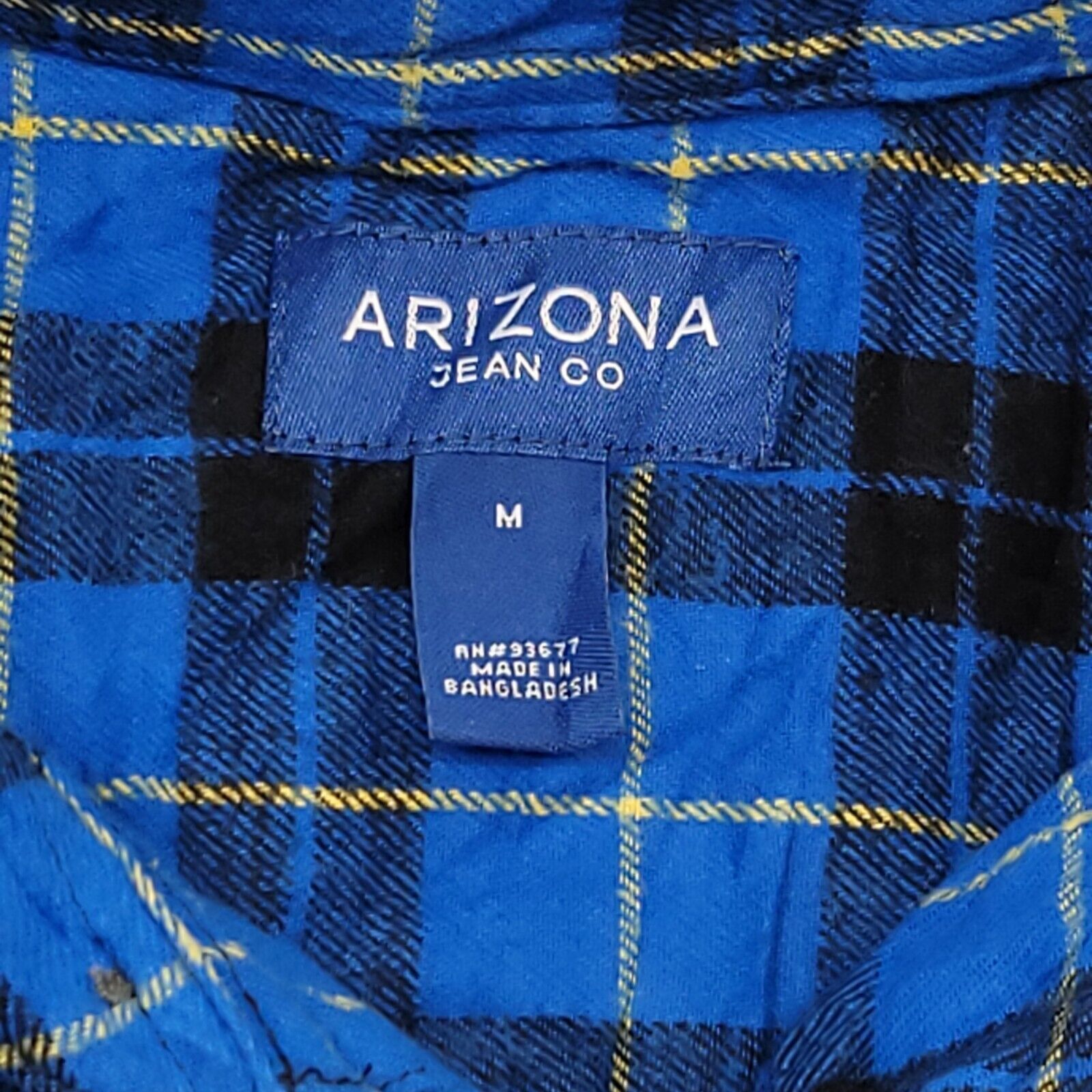 Arizona Jean Co. Arizona Jean Co Tartan Flannel Button Up Shirt Mens Size M Size US M / EU 48-50 / 2 - 3 Thumbnail