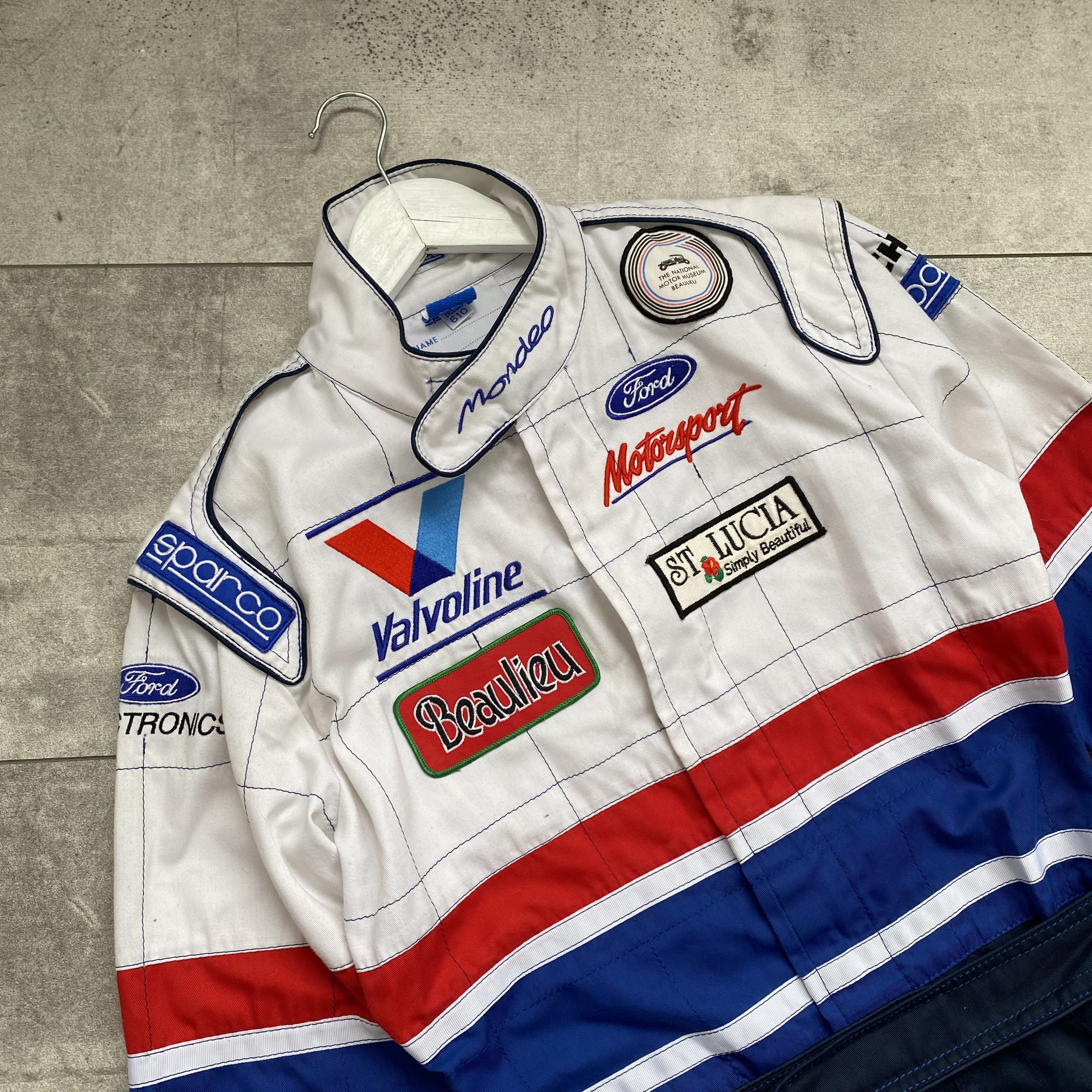 Ford × Formula 1 Vintage 90s SPARCO Valvoline Replica Ford Mondeo Suit Size US 30 / EU 46 - 6 Thumbnail