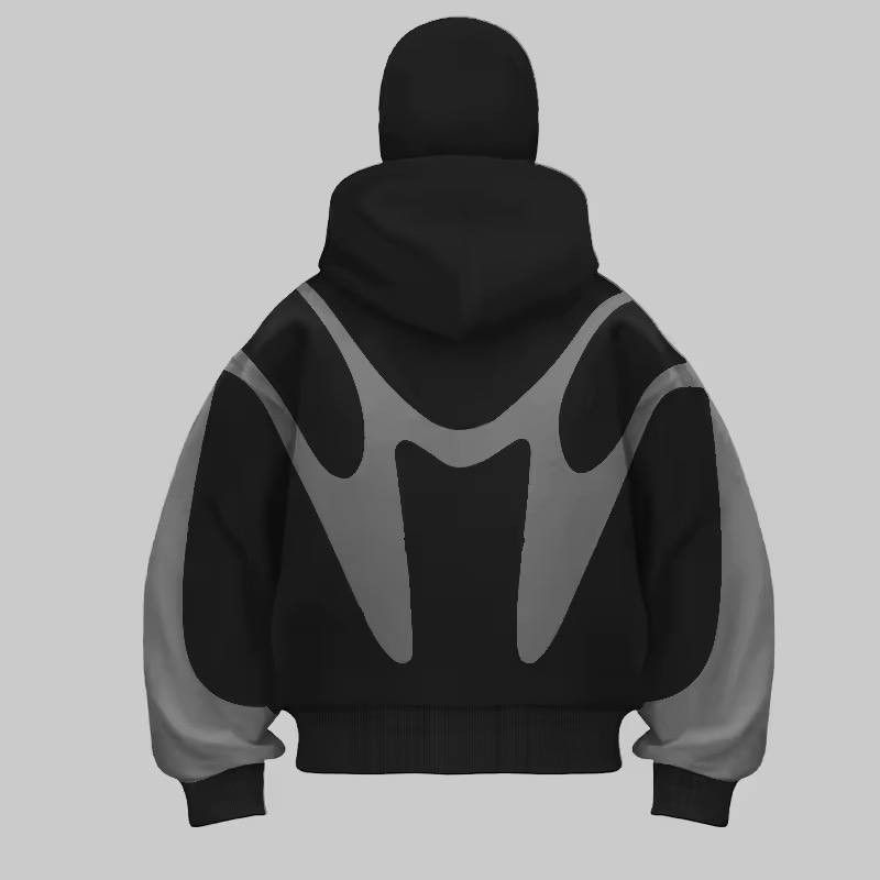 Japanese Brand × Vintage zip hoodie with unique design Size US L / EU 52-54 / 3 - 2 Thumbnail