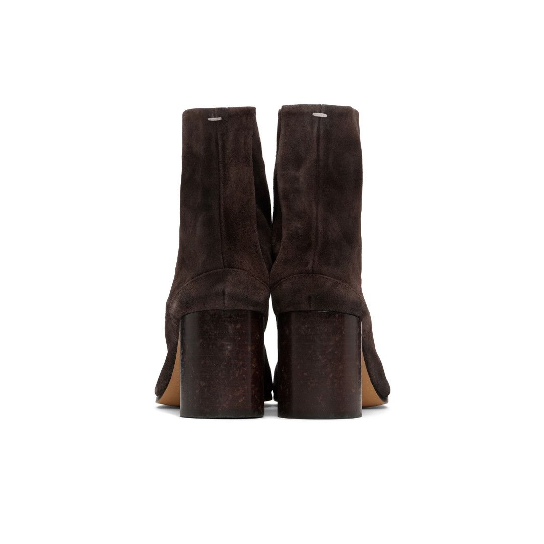 Maison Margiela o1w1db11225 Suede Tabi Ankle Boots in Brown Size US 8 / IT 38 - 2 Thumbnail
