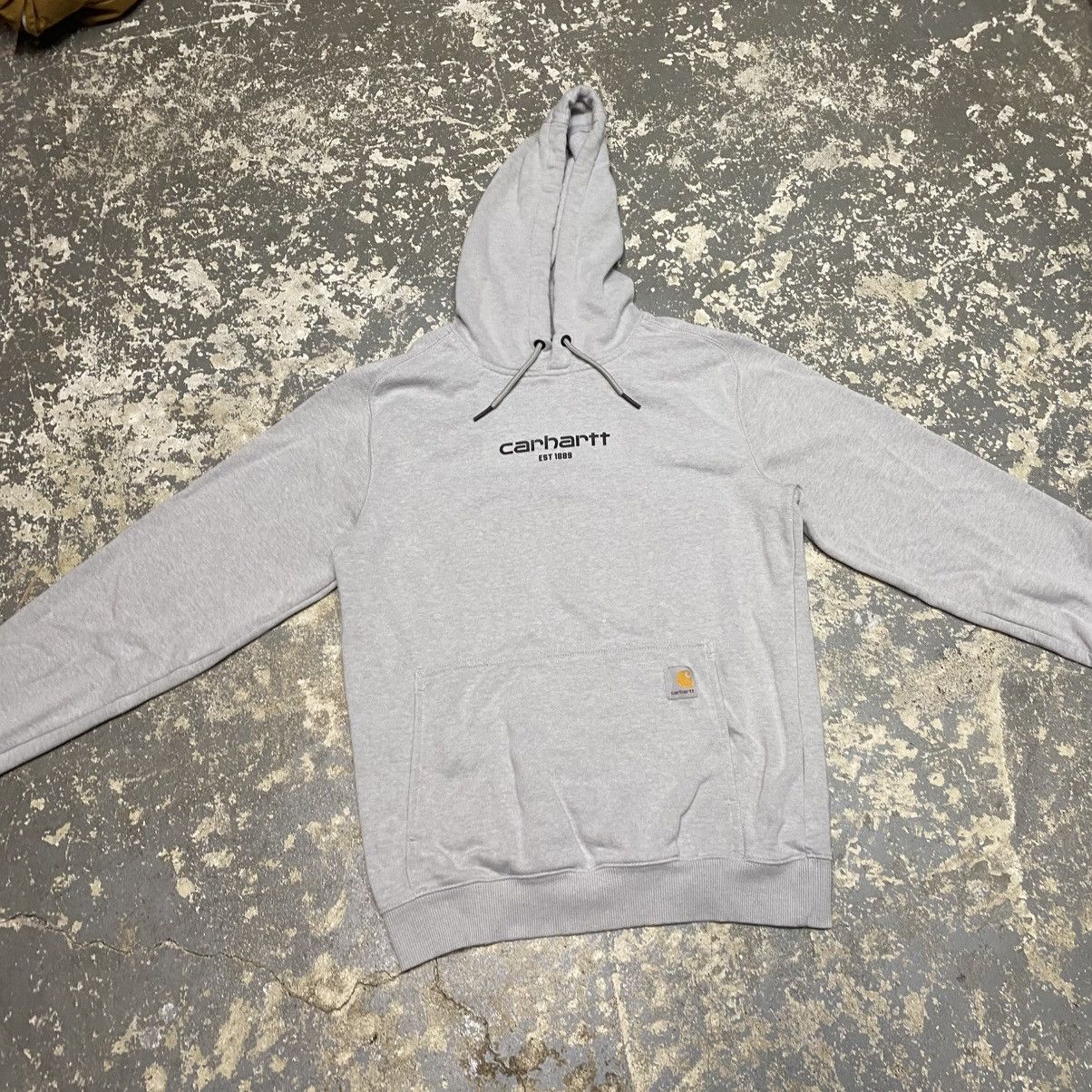 Other Y2K Carhartt Est 1889 Force Grey Hoodie Sweatshirt Size US S / EU 44-46 / 1 - 5 Thumbnail
