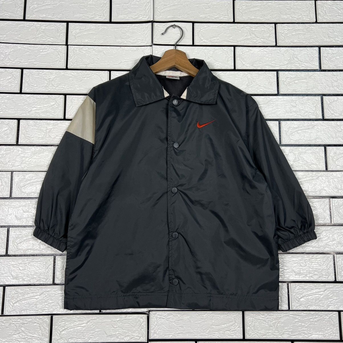 Nike Vintage 90's NIKE Kids Big Logo Windbreaker #3959-C180 Size US XS / EU 42 / 0 - 3 Thumbnail