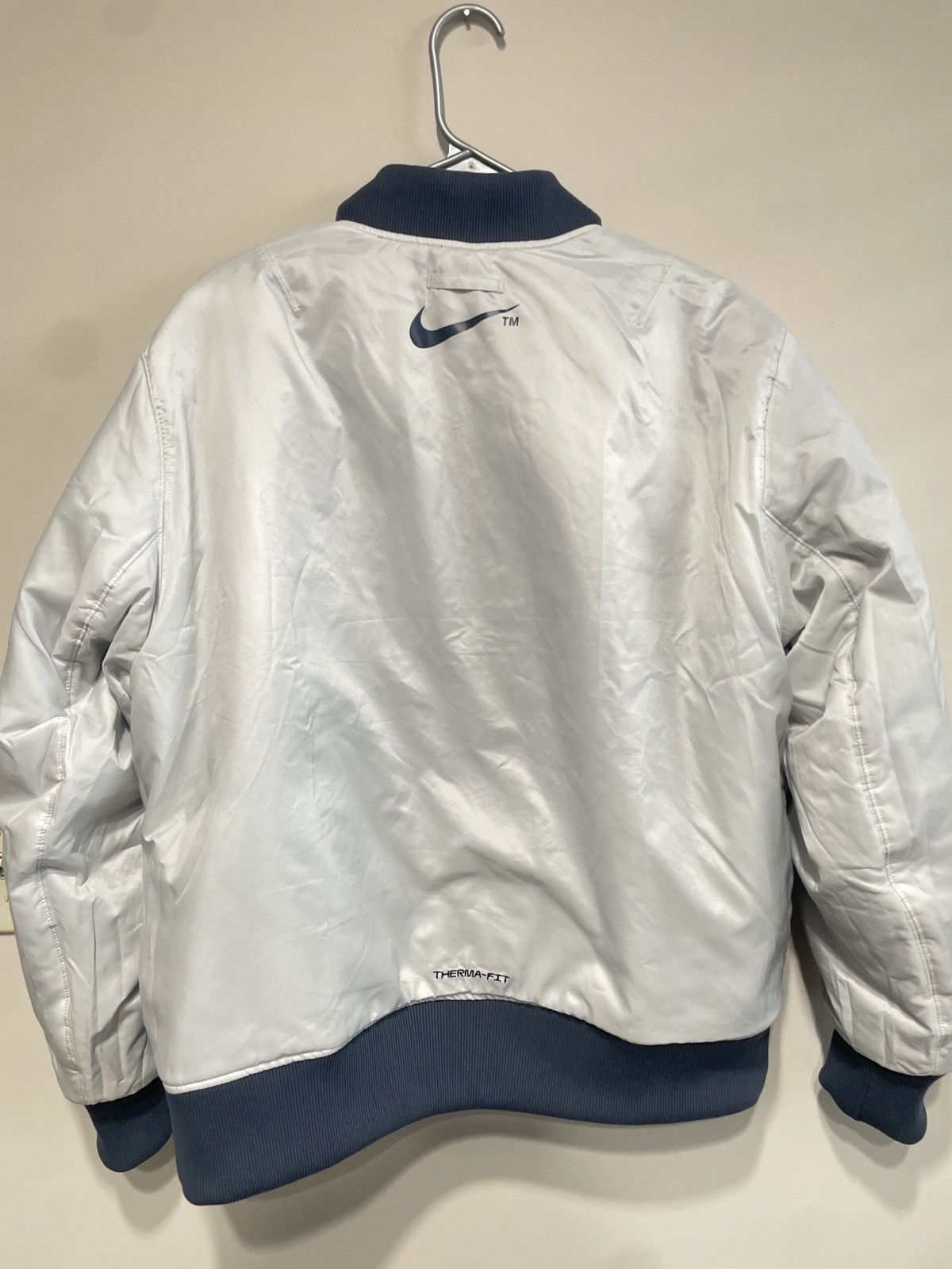Nike Nike Swoosh Reversible Bomber Jacket Size US XL / EU 56 / 4 - 6 Thumbnail