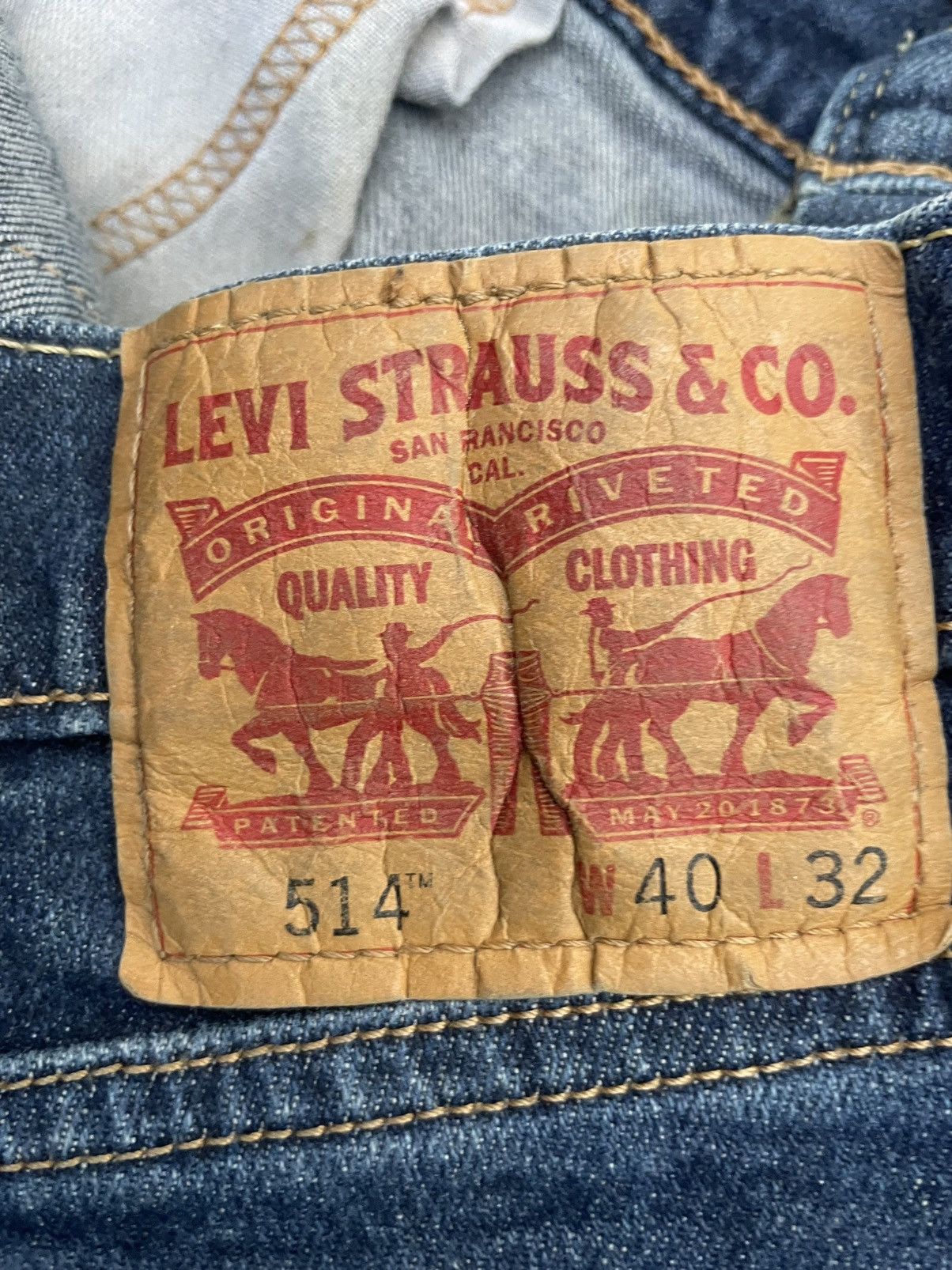 Levi's Levis 514 Jeans Size US 39 - 12 Thumbnail