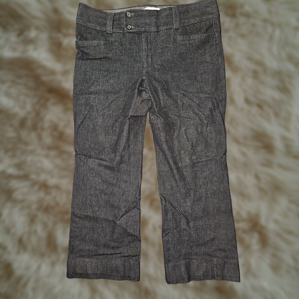 Banana Republic Banana Republic Pants Womens 14 Black Sloan Fit Flare Stretch Dress Work Office Pants Size 36" / US 14 / IT 50 - 1 Thumbnail