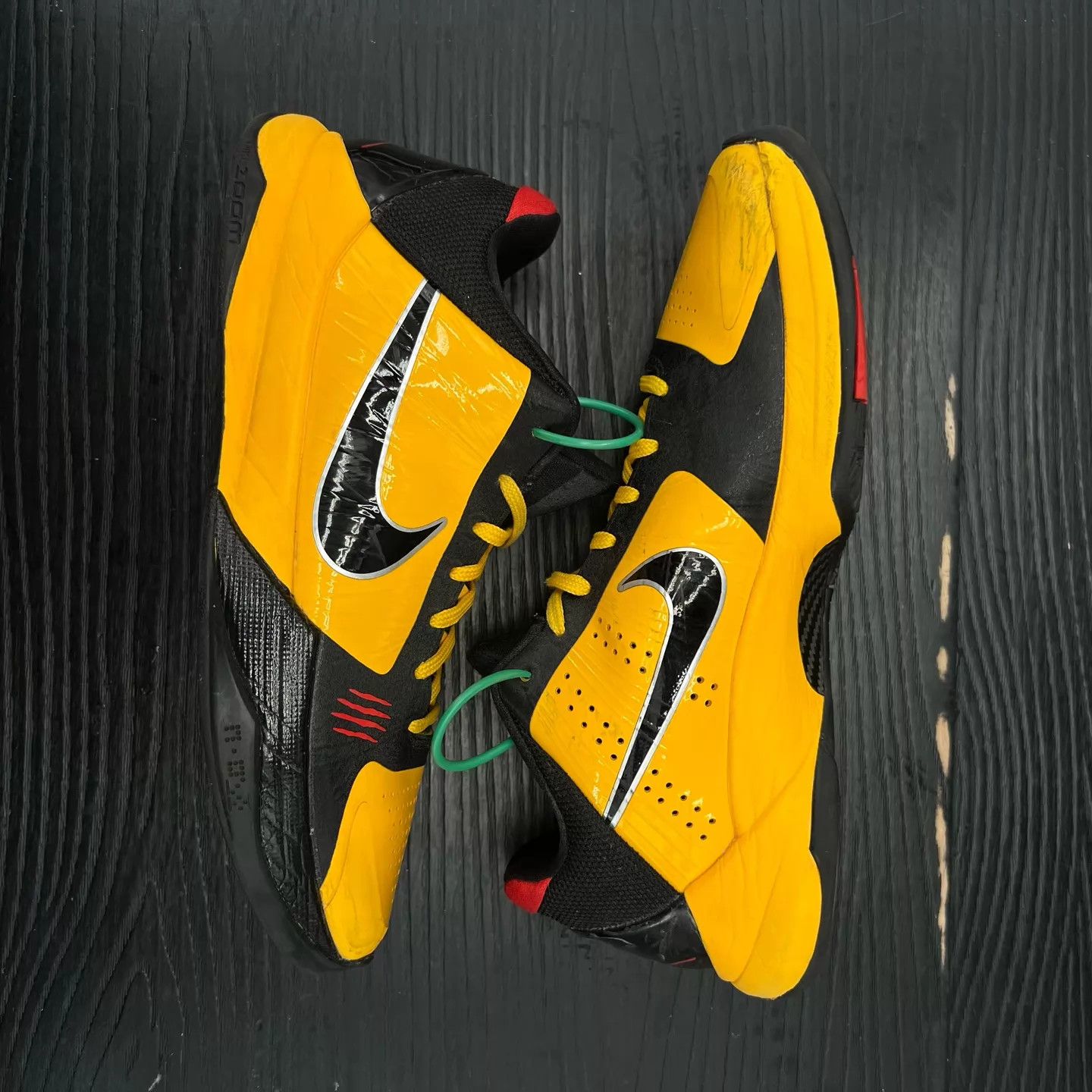 Nike zk5 Bruce Lee Black/Yellow 42 Size US 9 / EU 42 - 4 Thumbnail