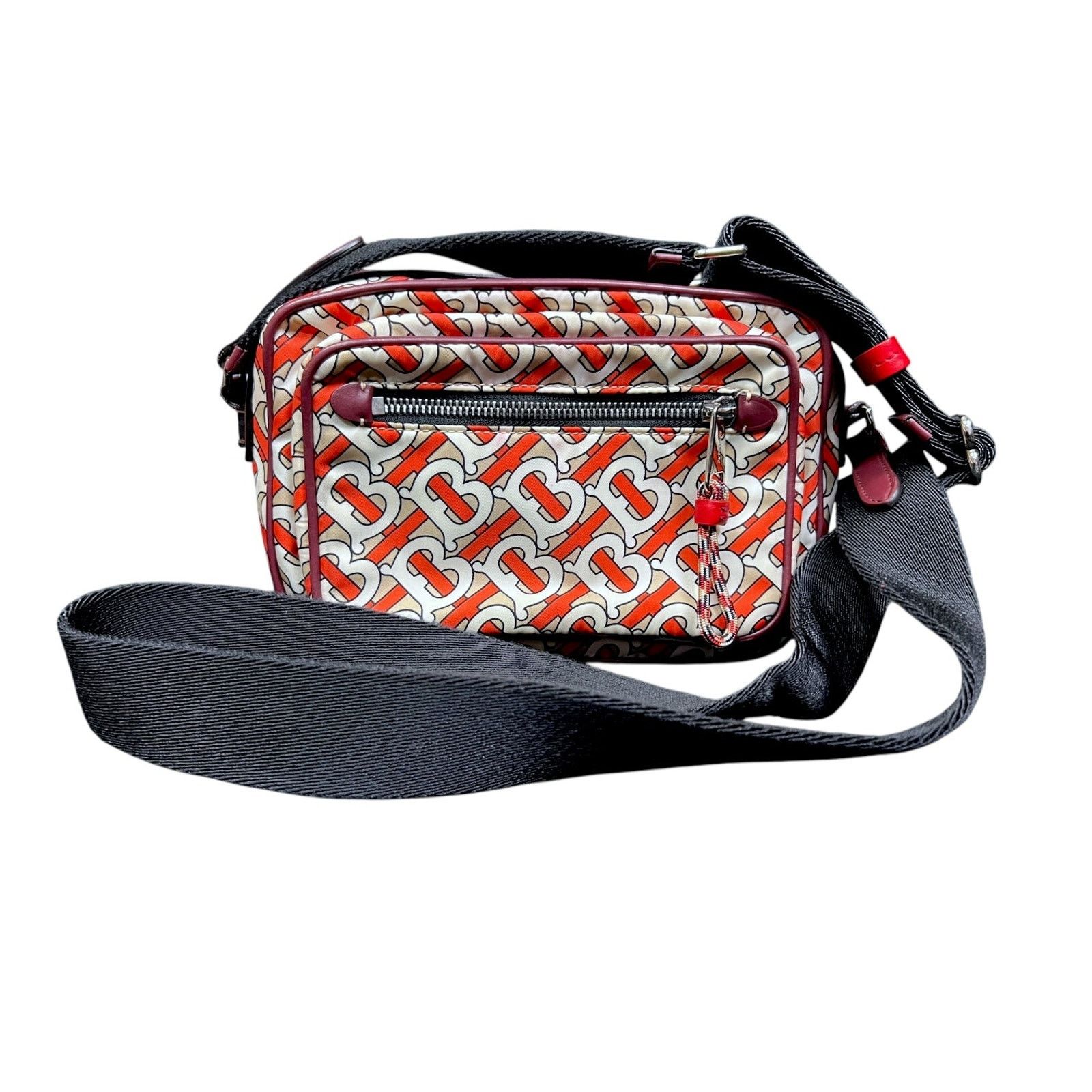 Burberry Burberry TB Monogram Crossbody Tan Camera Bag $1,090 Retail Size ONE SIZE - 2 Thumbnail